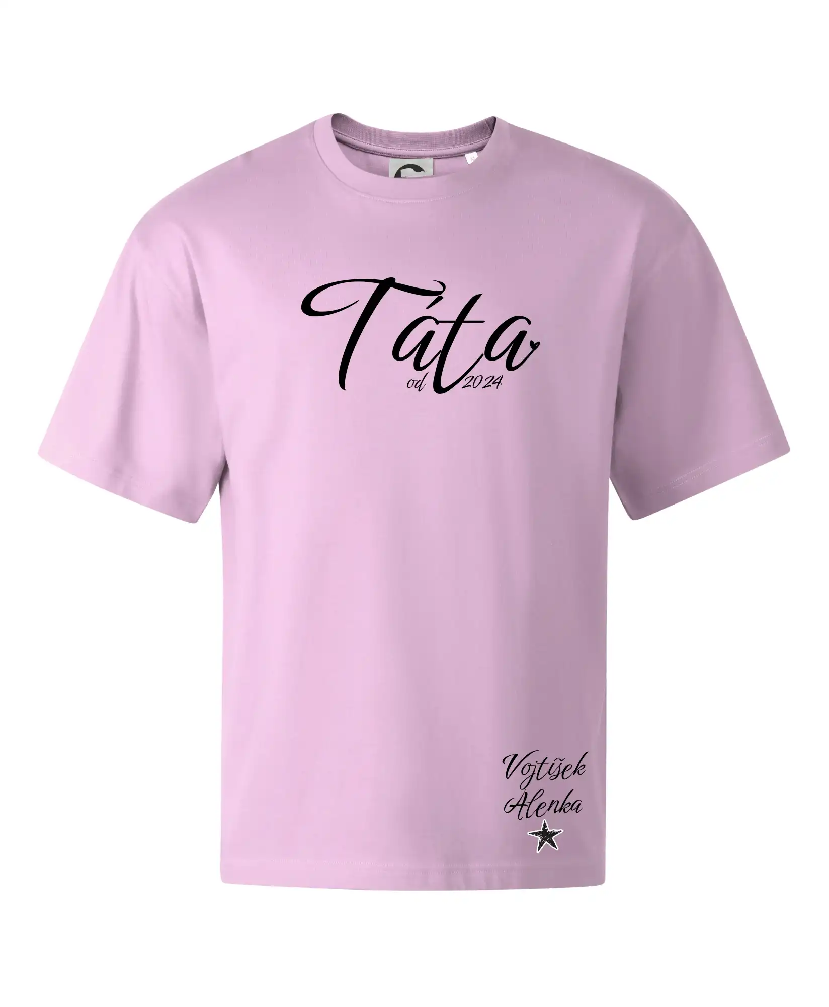 Táta od roku + jména dětí dole vlevo