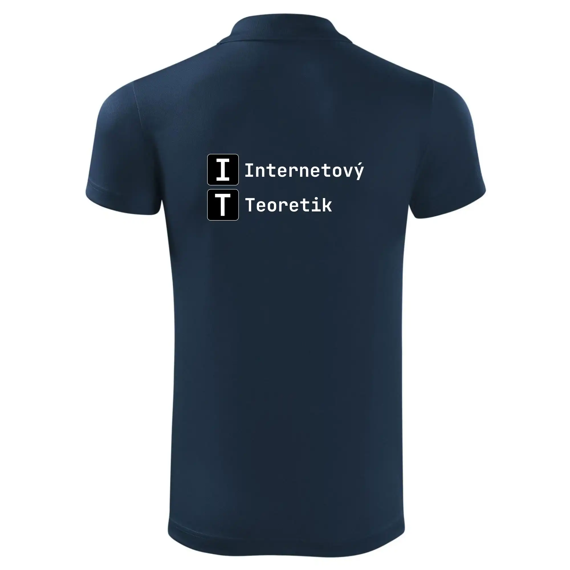 IT Nápis Internetový Teoretik