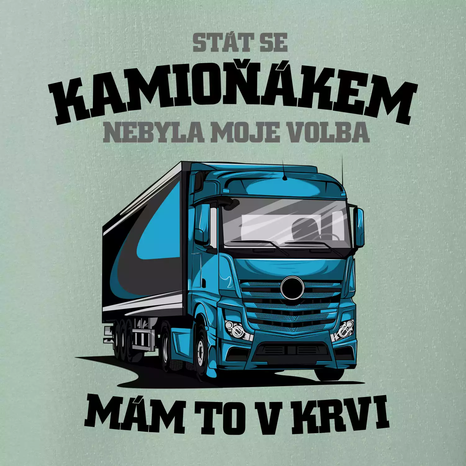 Stát se kamioňákem nebyla moje volba