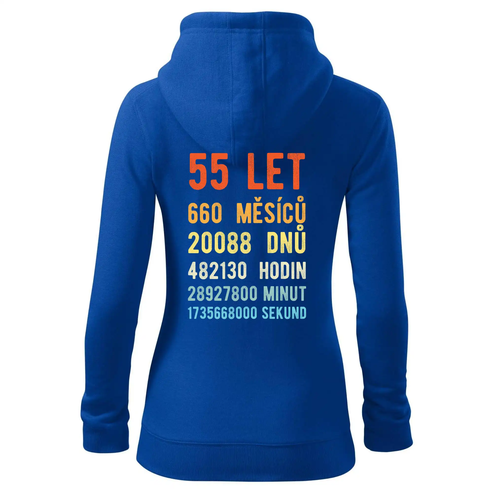Narozeniny 55 přepočet času