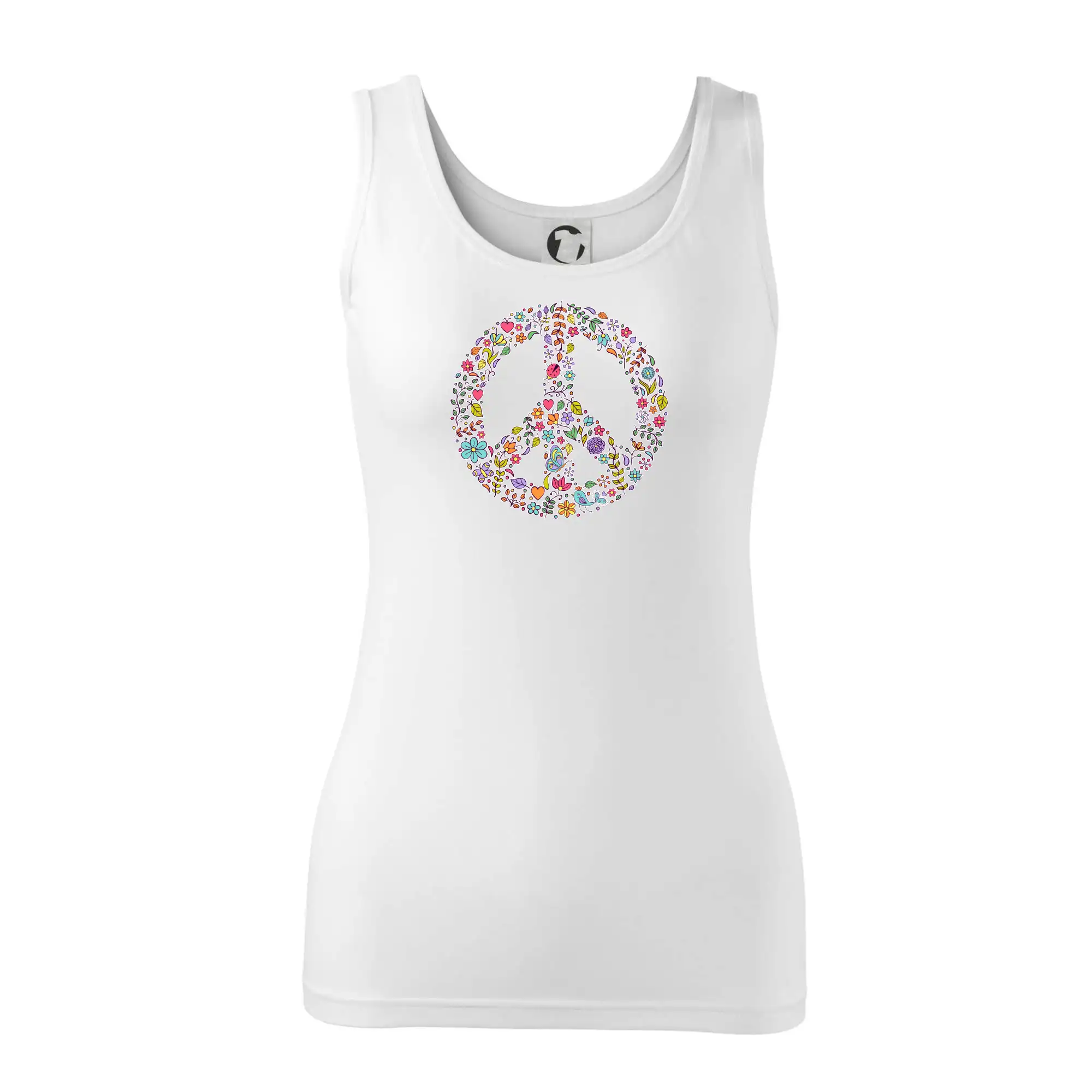 Peace symbol lístečky