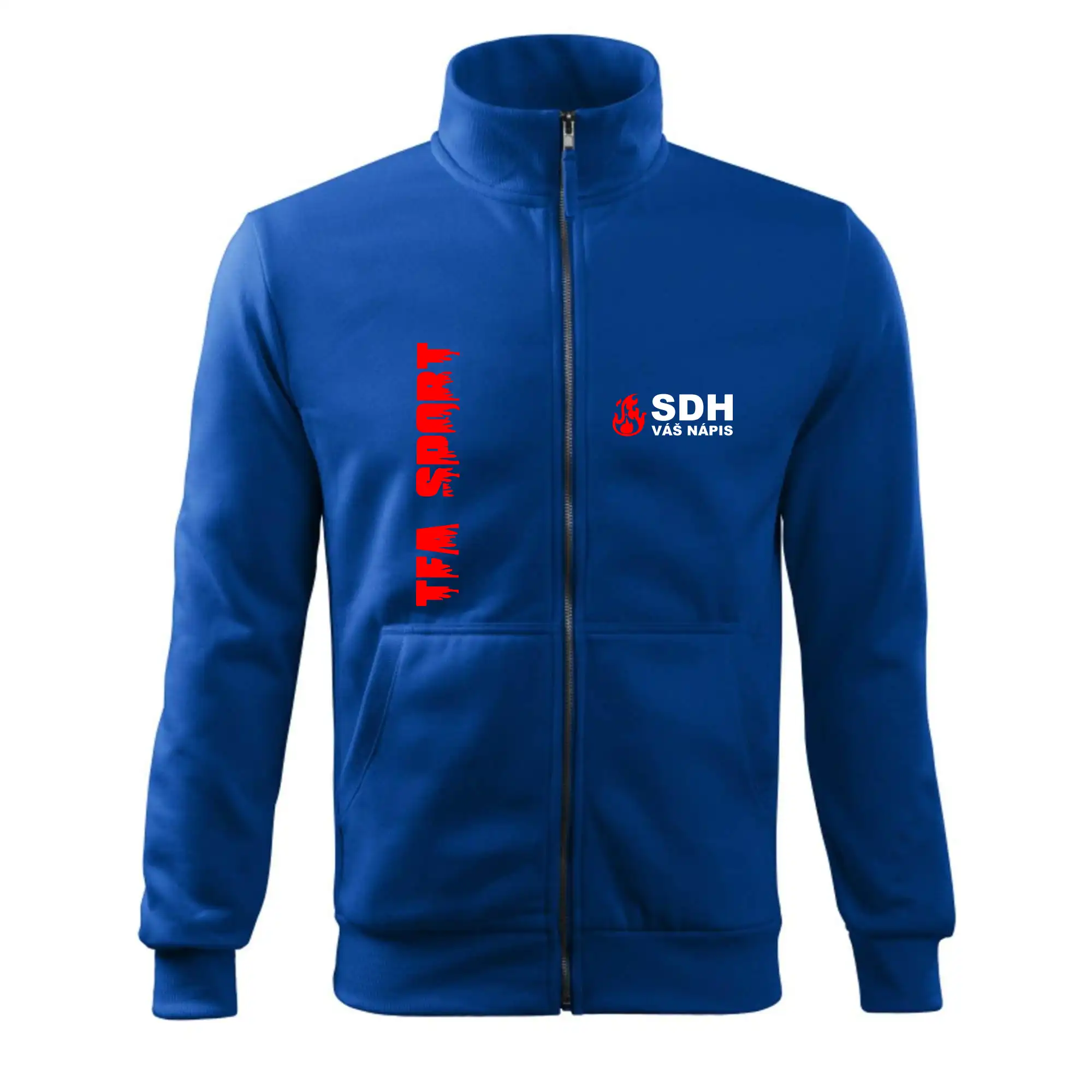 TFA Sport SDH (červený oheň) - Vlastní nápis