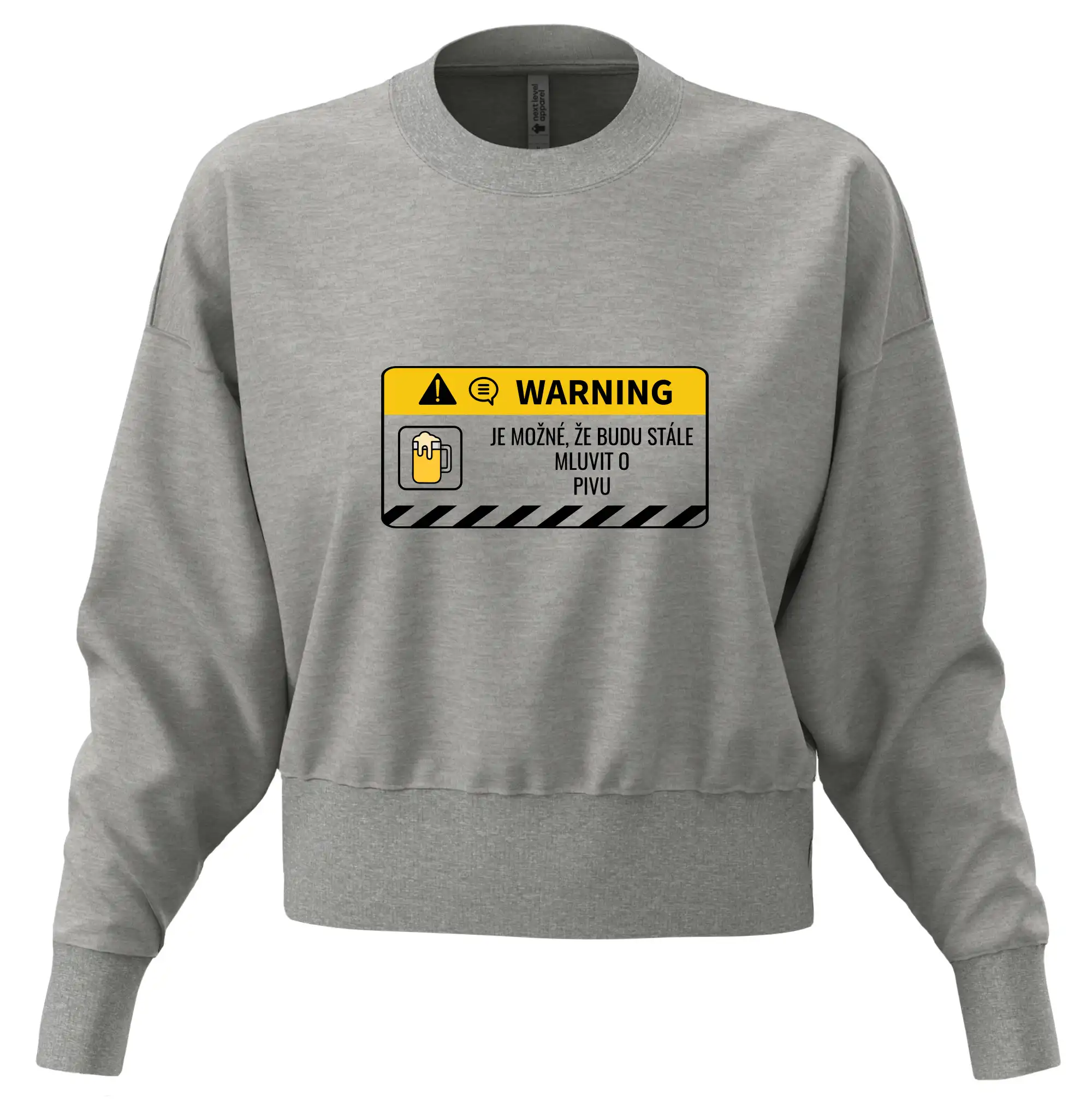 Warning mluvení - pivo