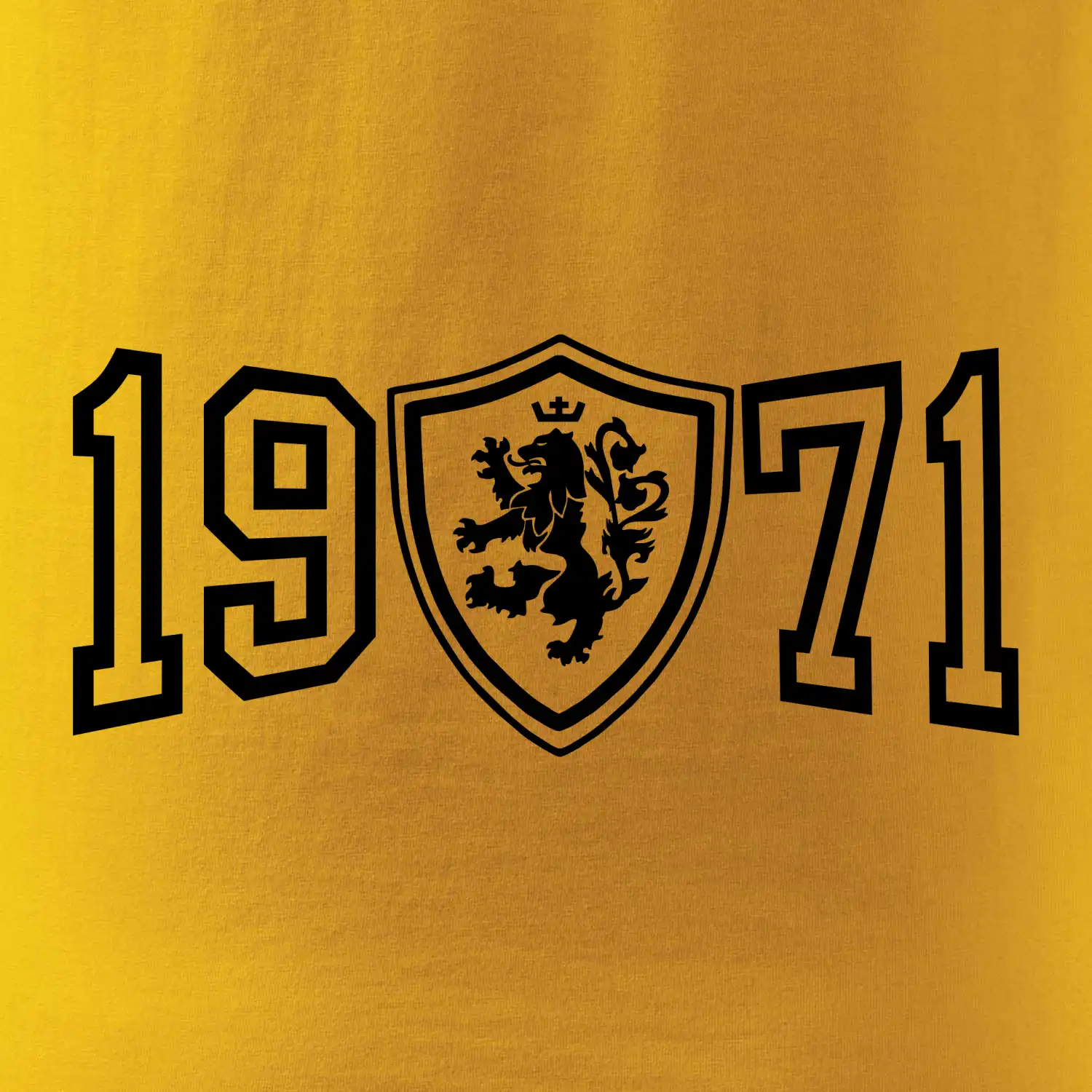 Narozeninový motiv - znak - 1971