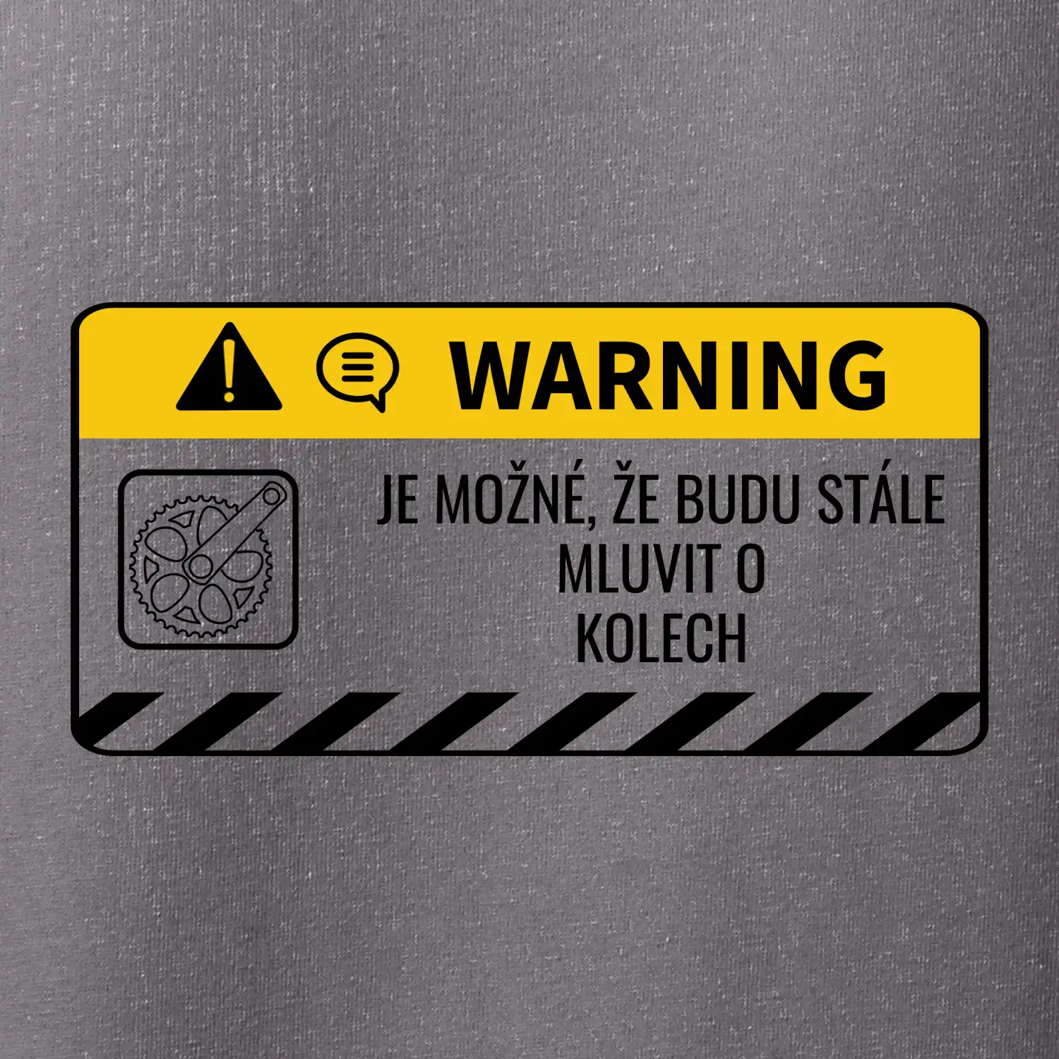 Warning mluvení - Kolo