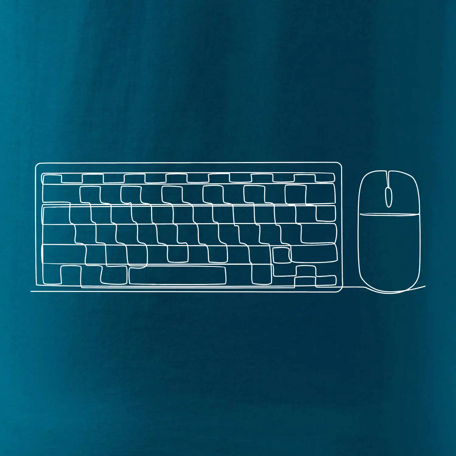 Klávesnice a myš jedním tahem