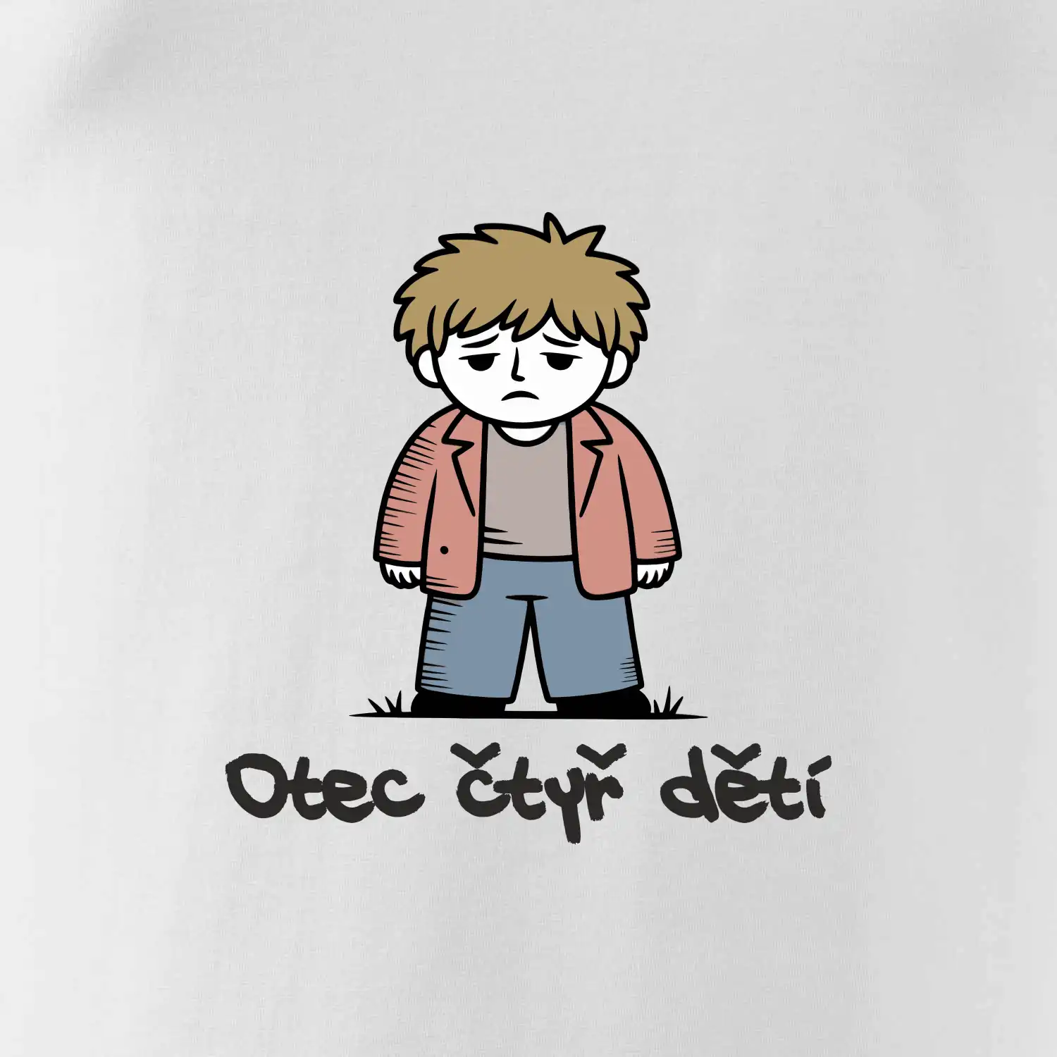 Unavený otec čtyř dětí