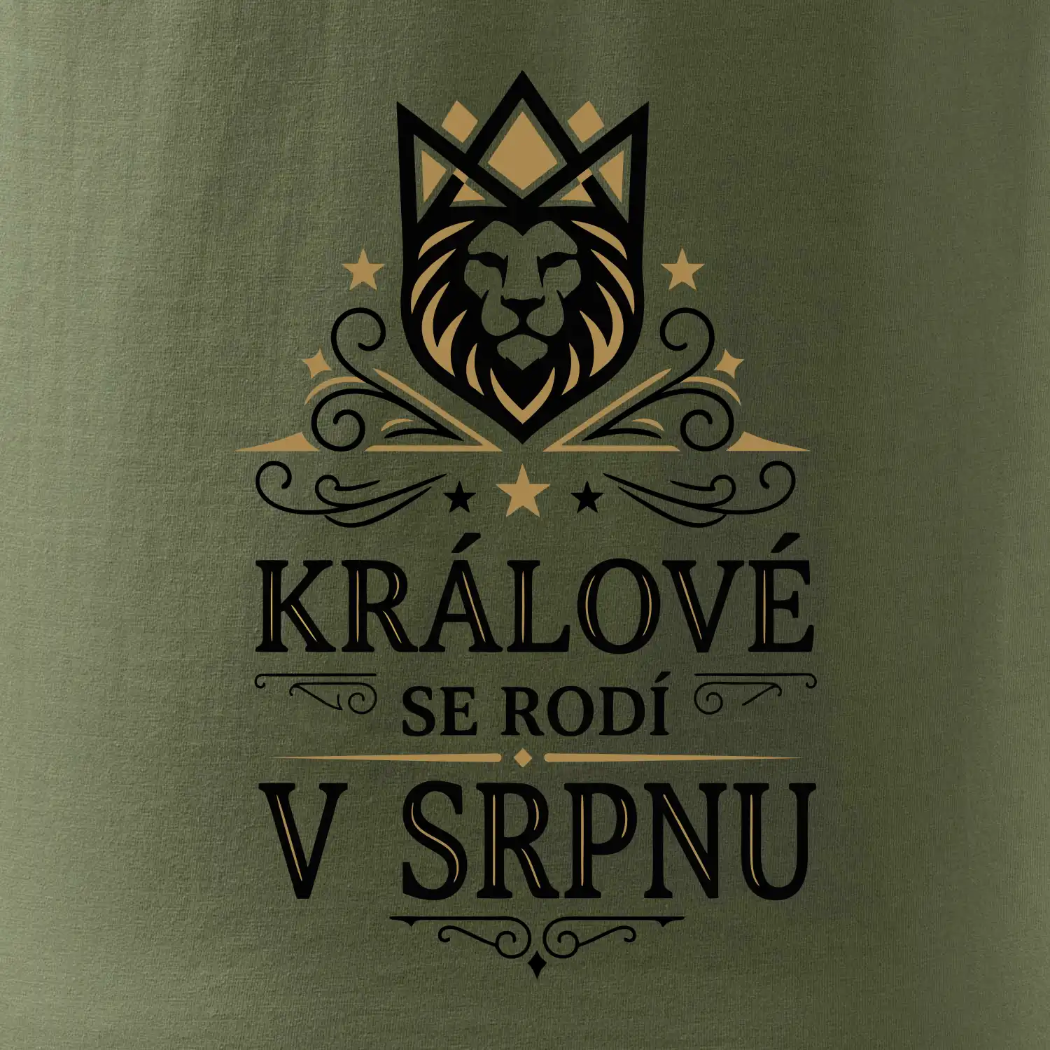 Lev s korunou - králové se rodí v srpnu