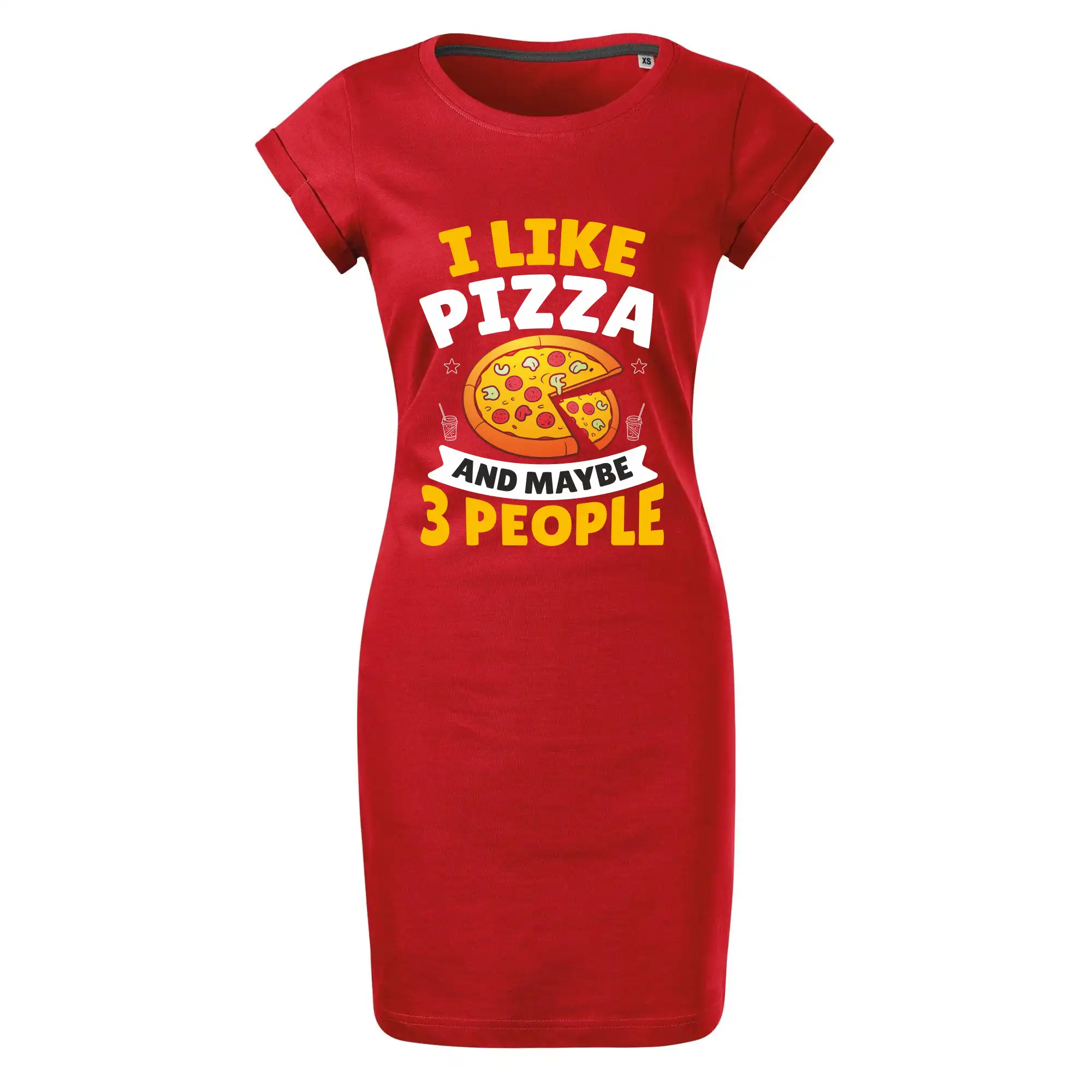 I like pizza and maybe 3 people