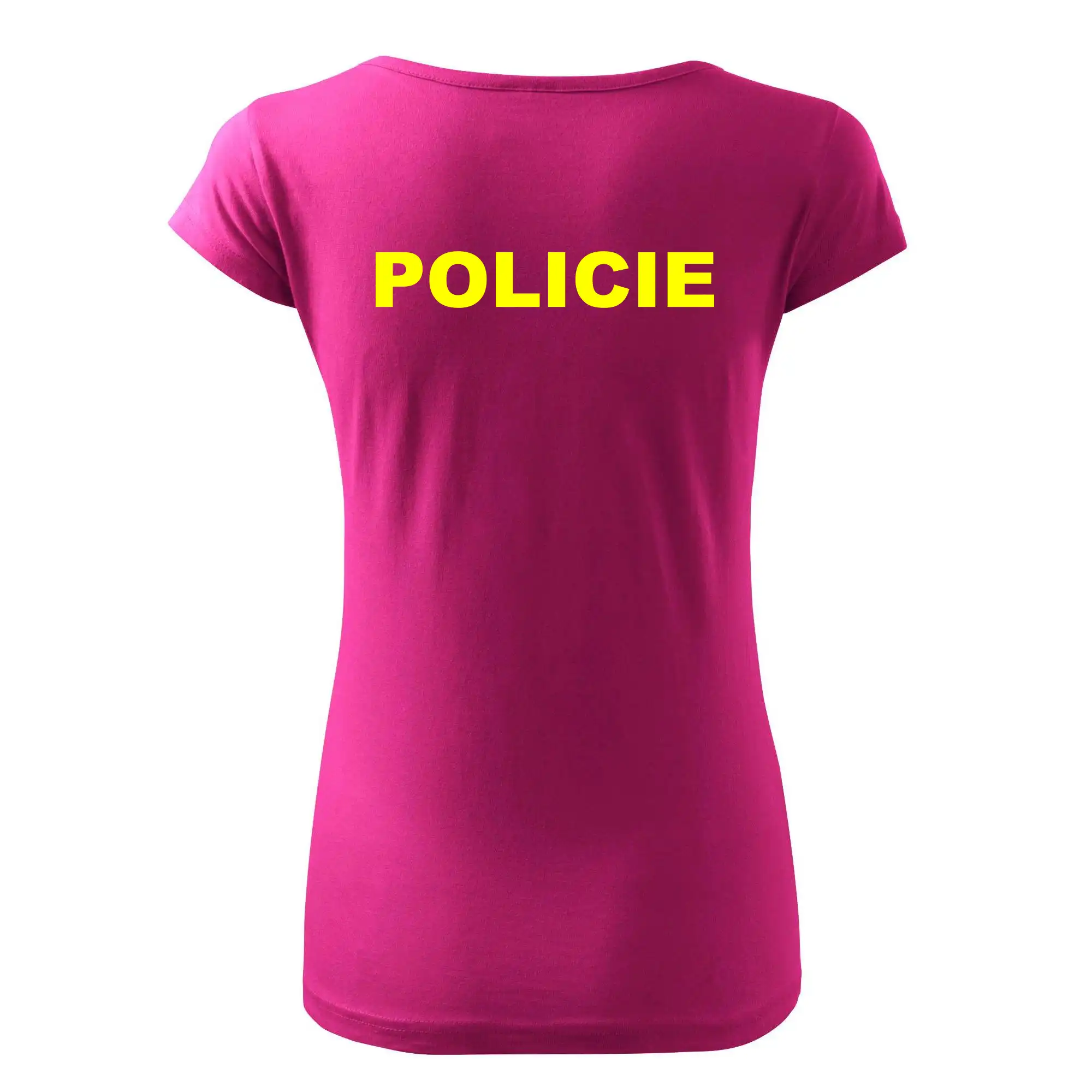 Policie Nápis žlutý