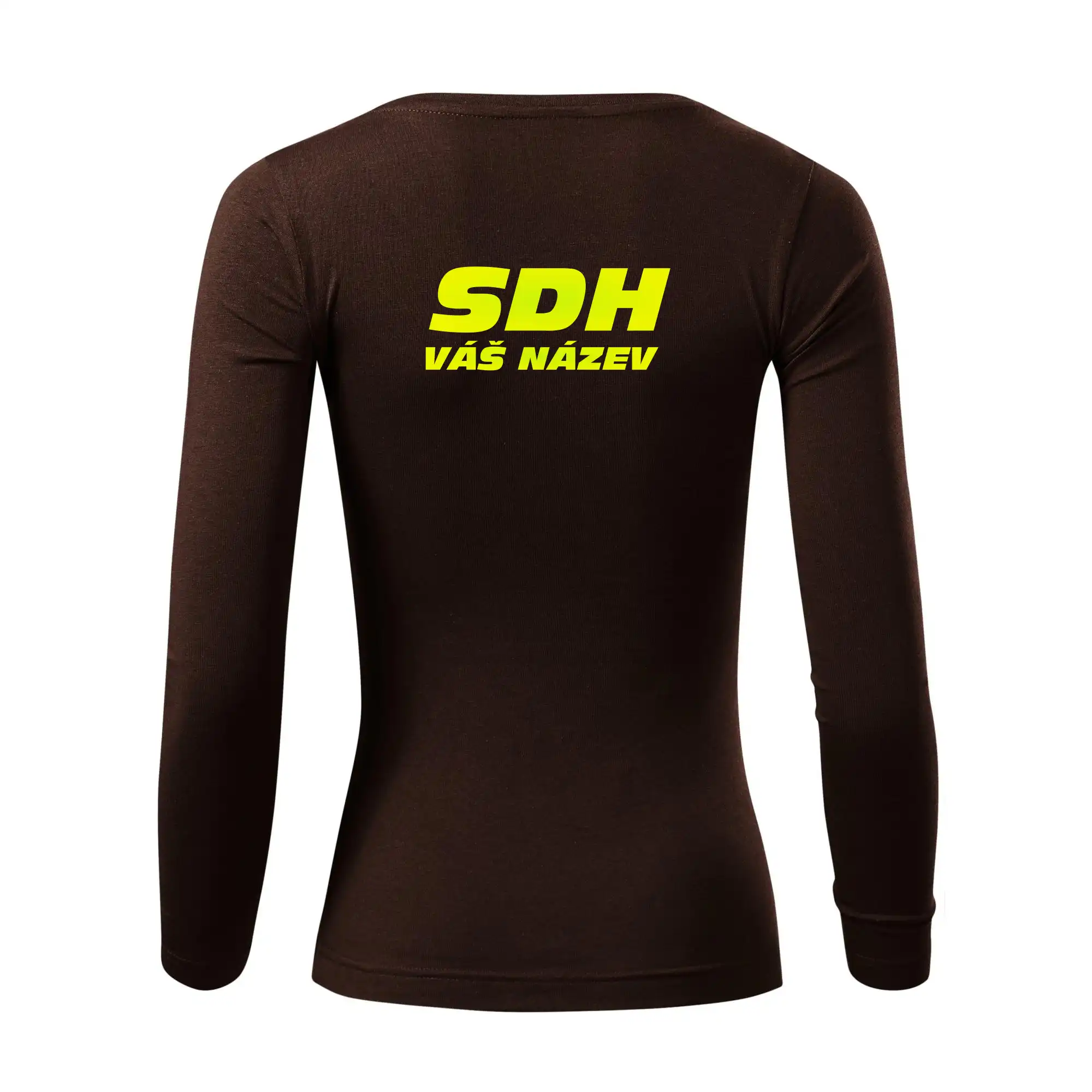 Hasičský sport SDH + váš název FLUO
