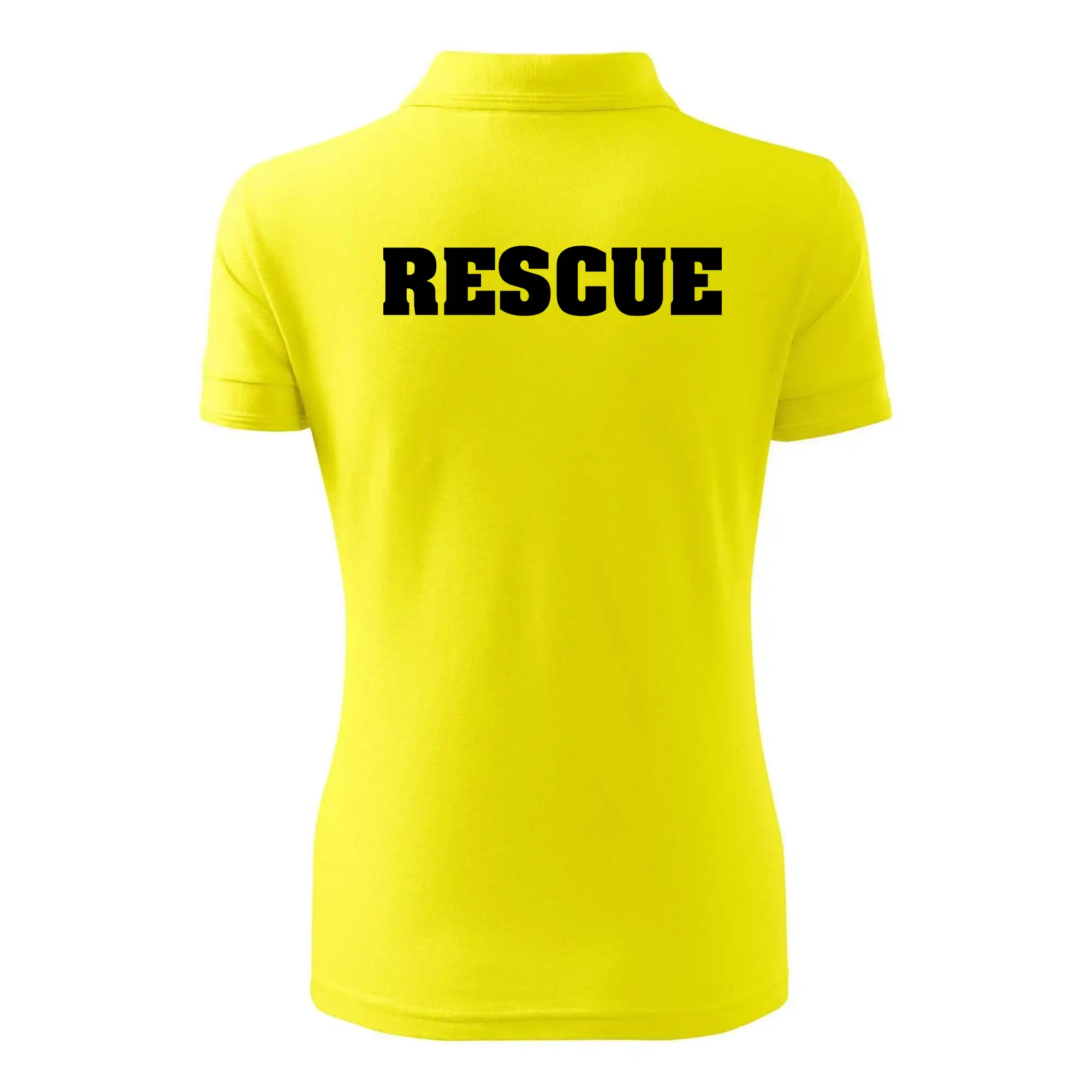 Rescue - Hvězda na prsu +  nápis na zádech