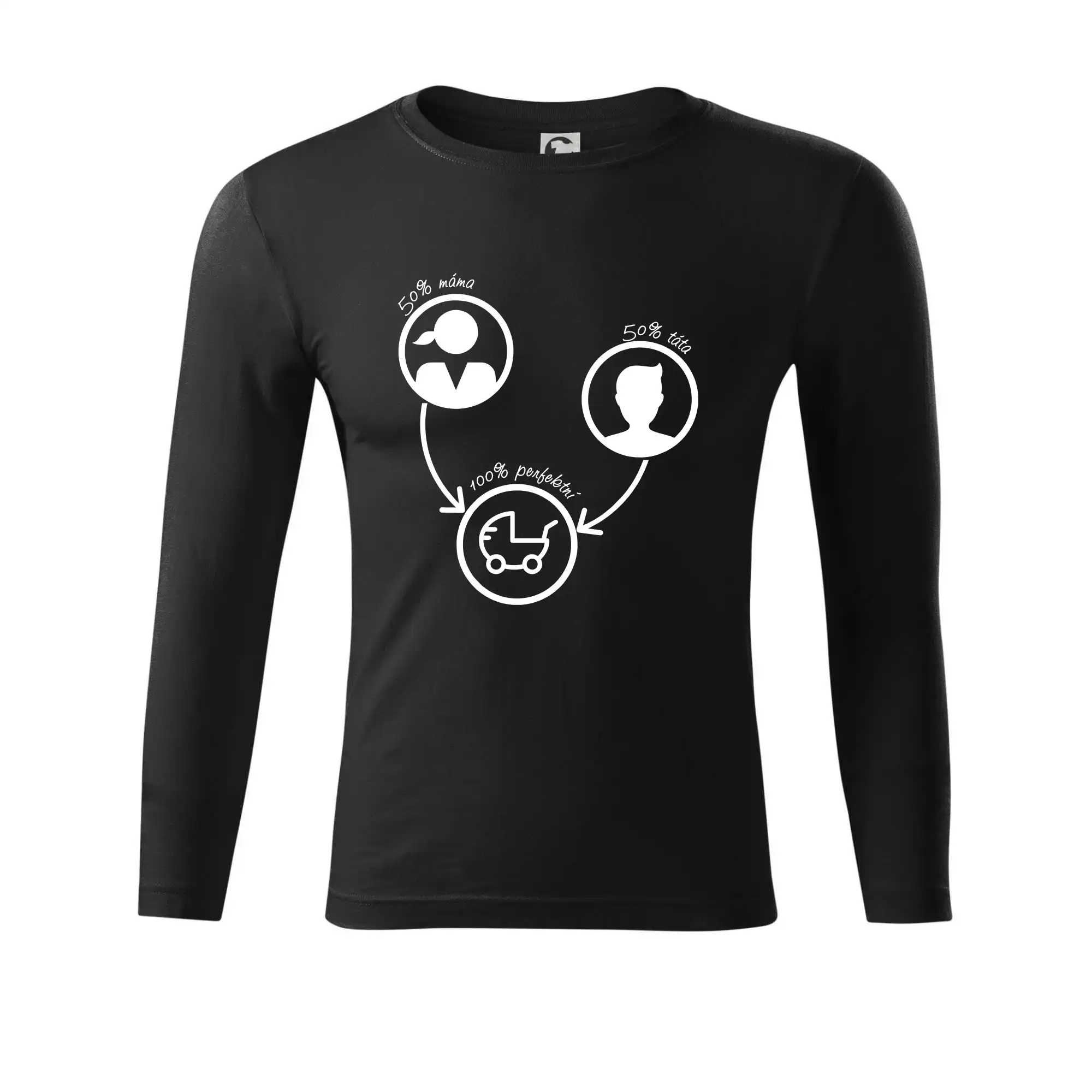 50% máma 50% táta = 100 perfektní