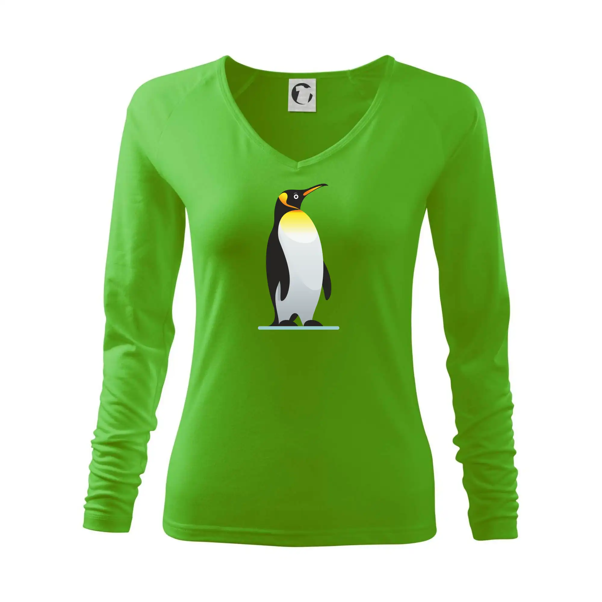 Tučňák se žlutou nákrčenkou