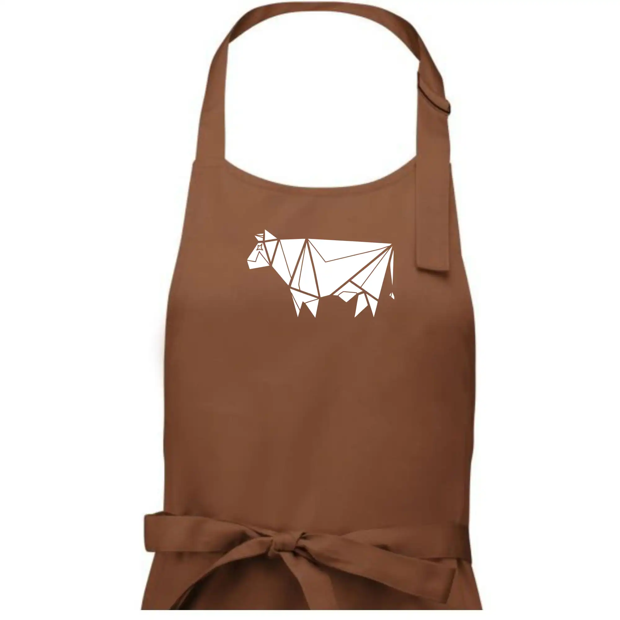 Origami kráva z boku