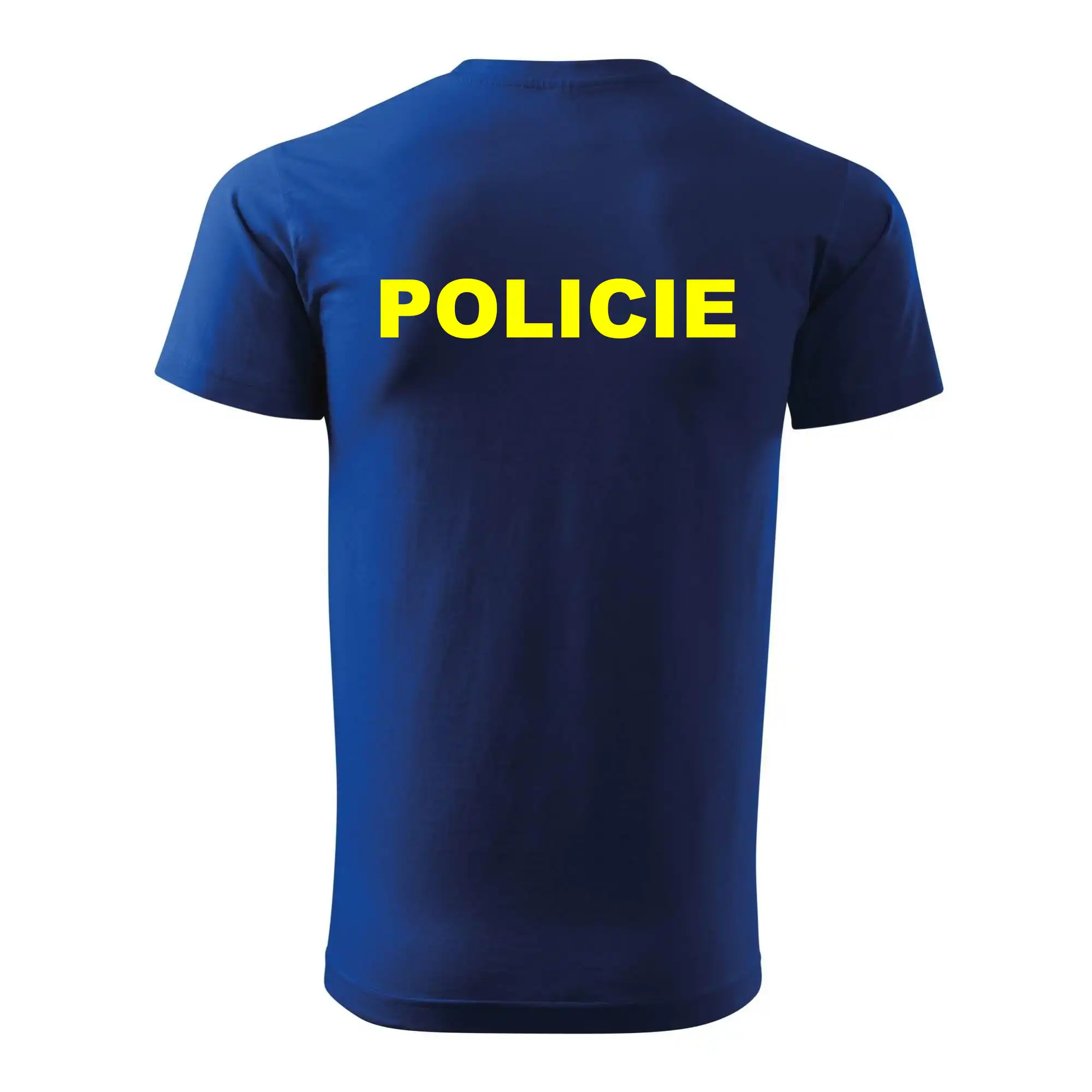 Policie Nápis žlutý