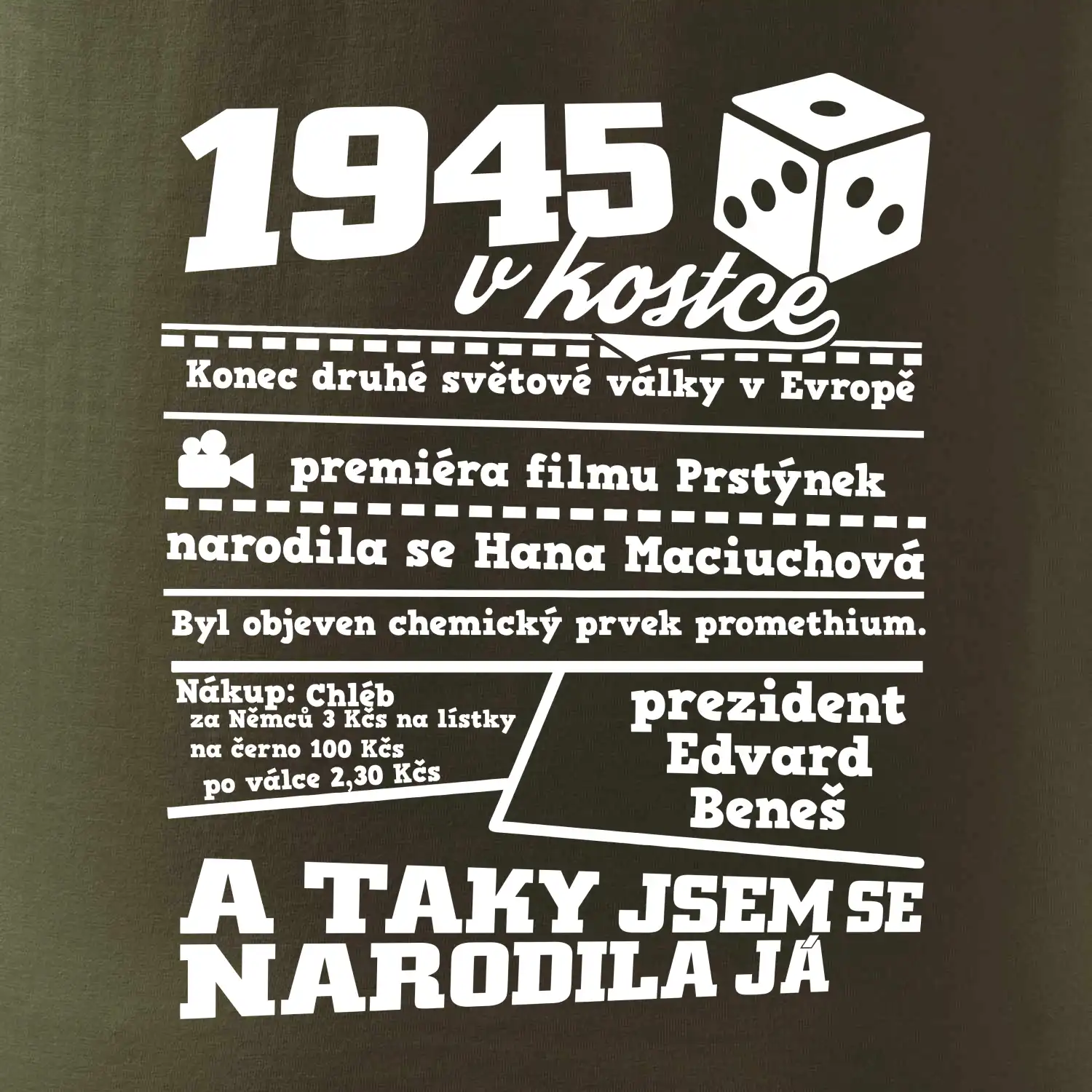 1945 v kostce