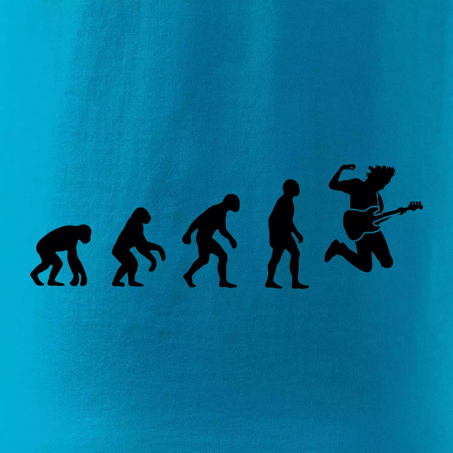 Evoluce kytarista - výskok