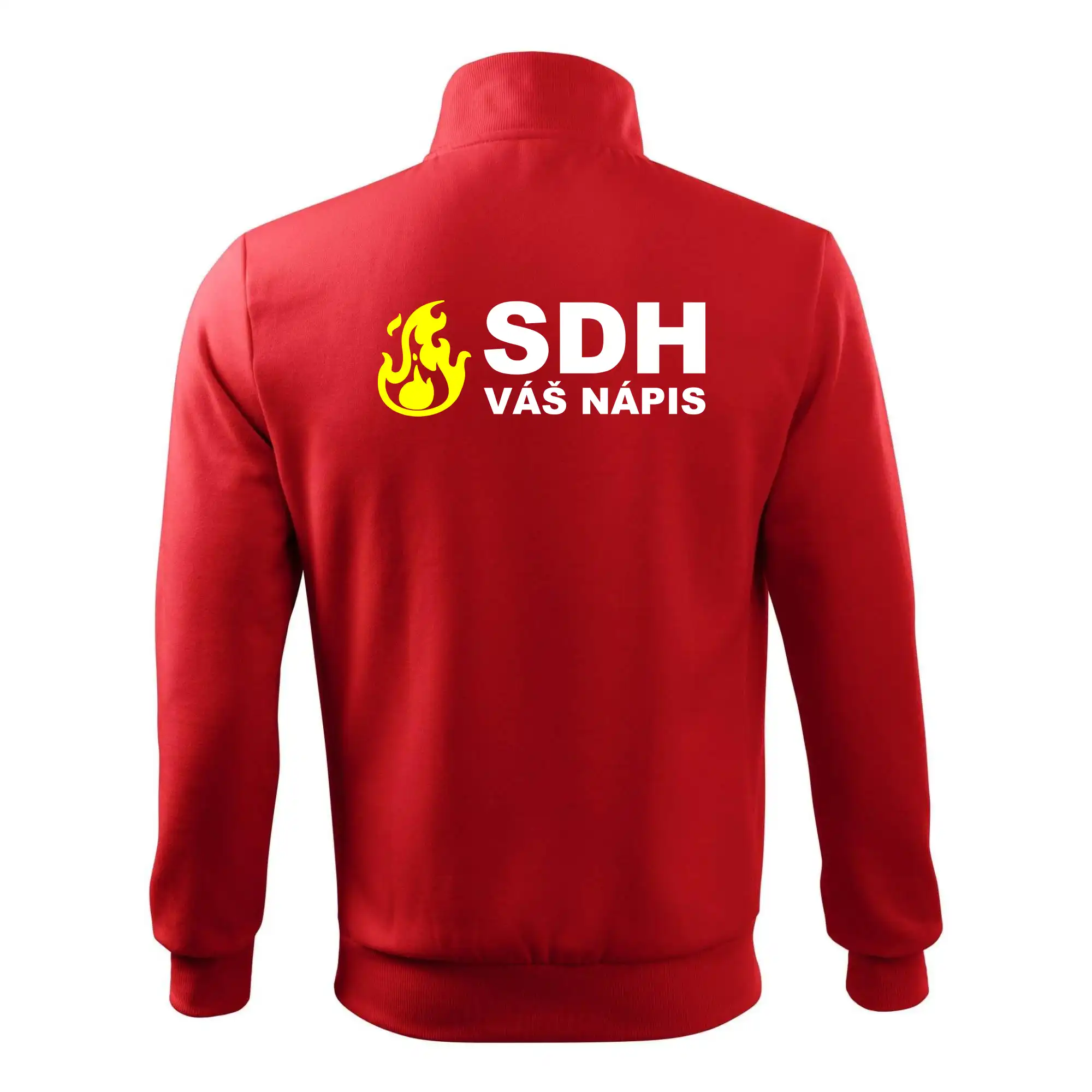 SDH nápis (oheň, firesport, název sboru - vlastní nápis)