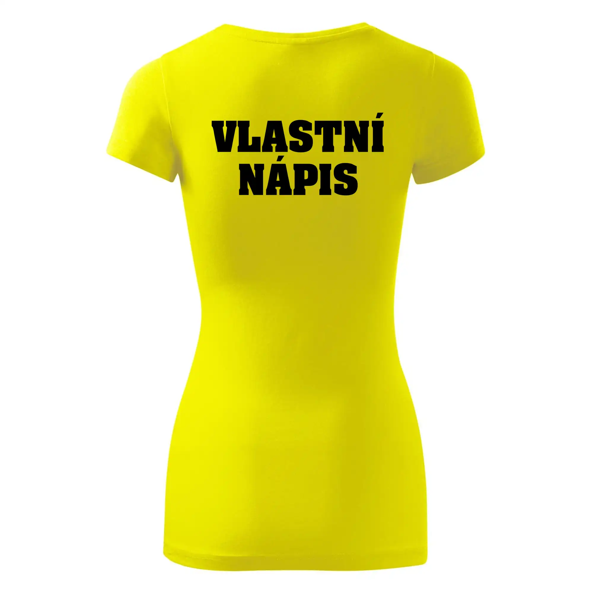 Hvězda života - vlastní nápis vpředu a vzadu