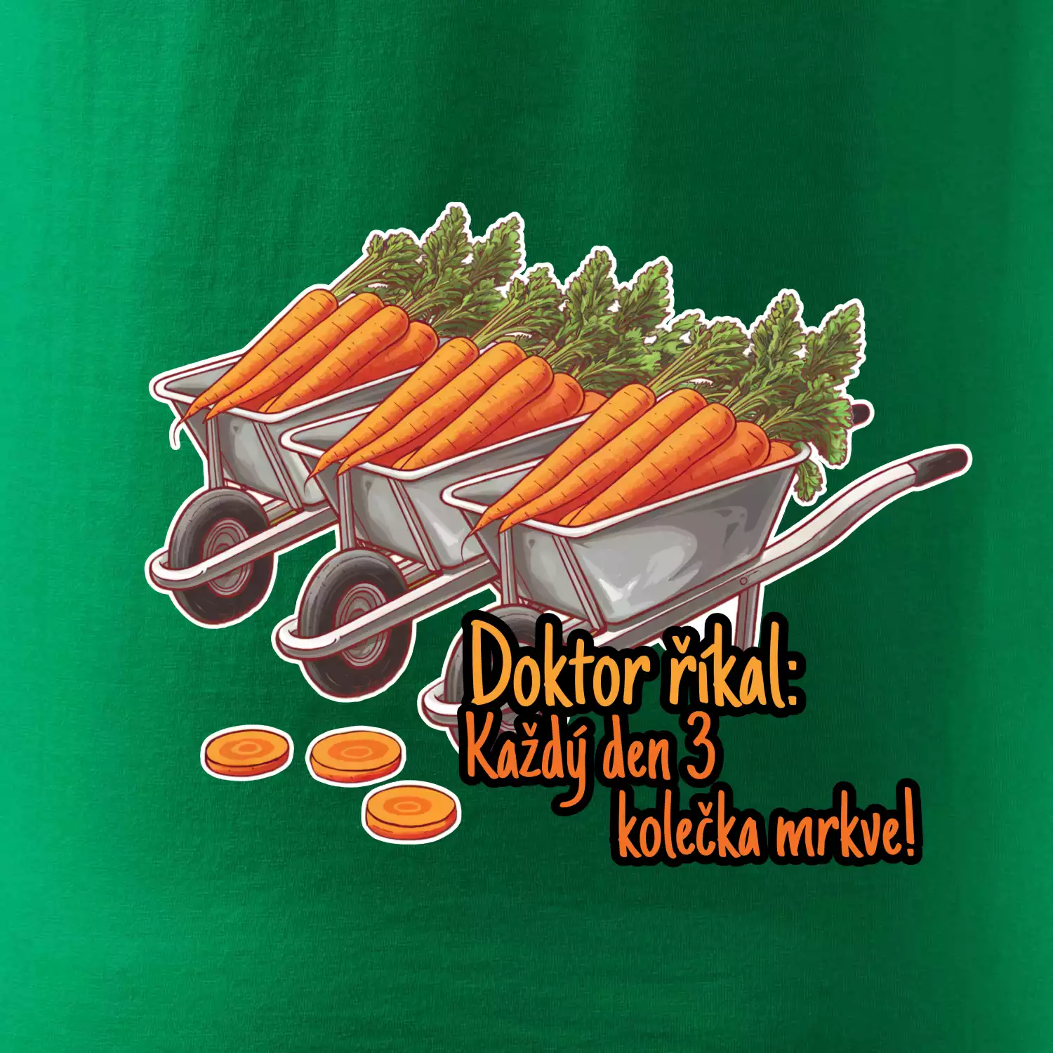 Doktor říkal - 3 kolečka mrkve