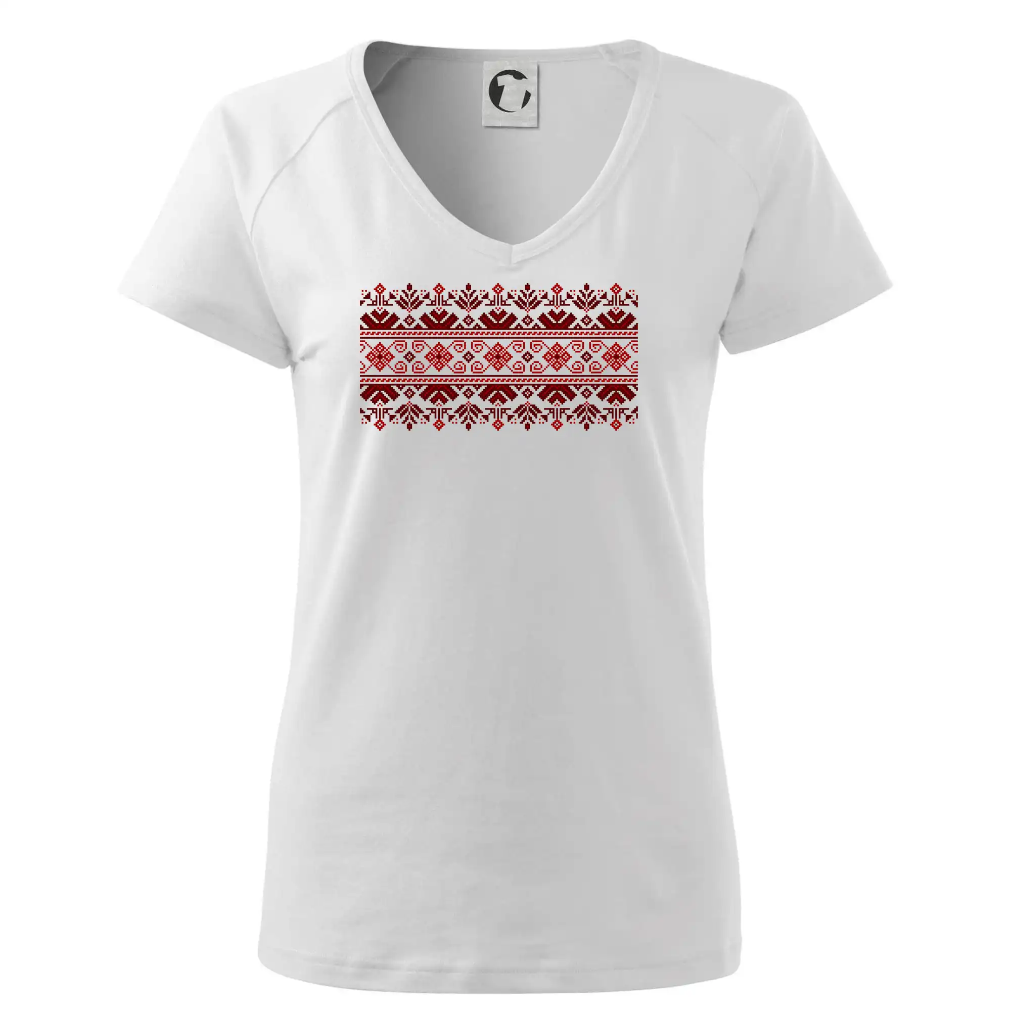 Ukrajinský vzor - červený