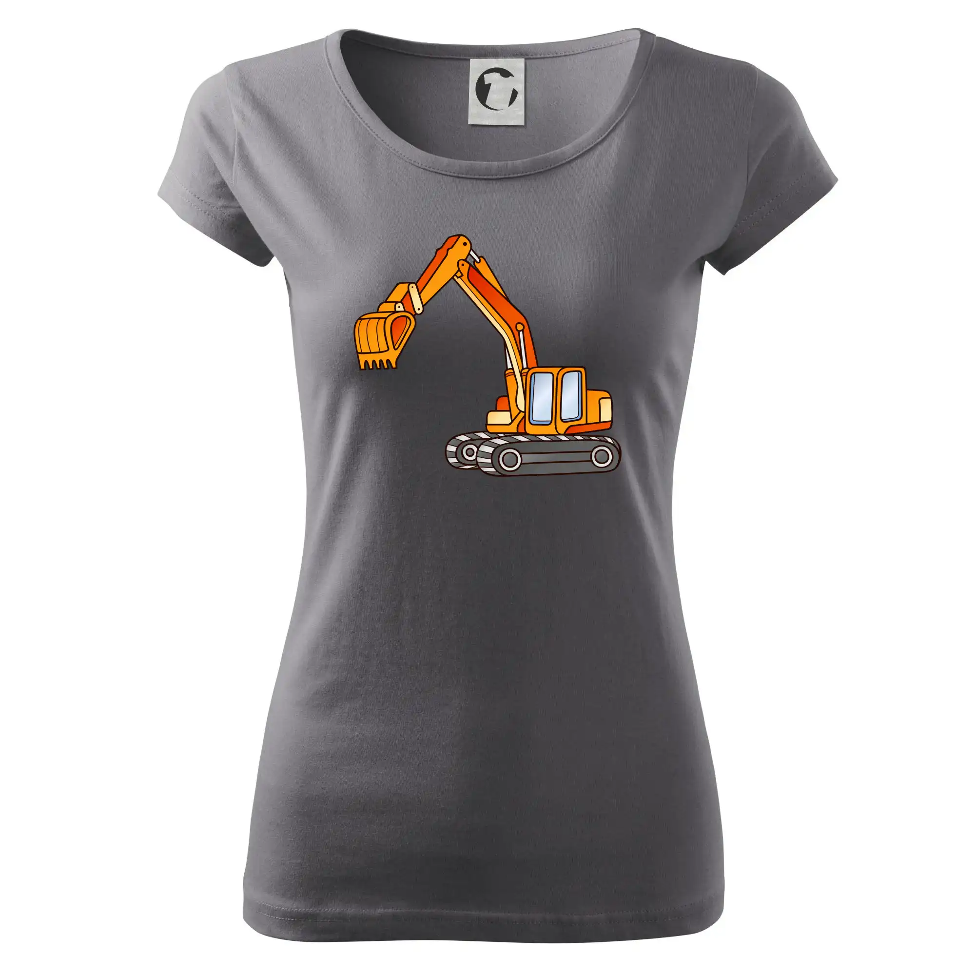 Bagr bez nápisu oranžový