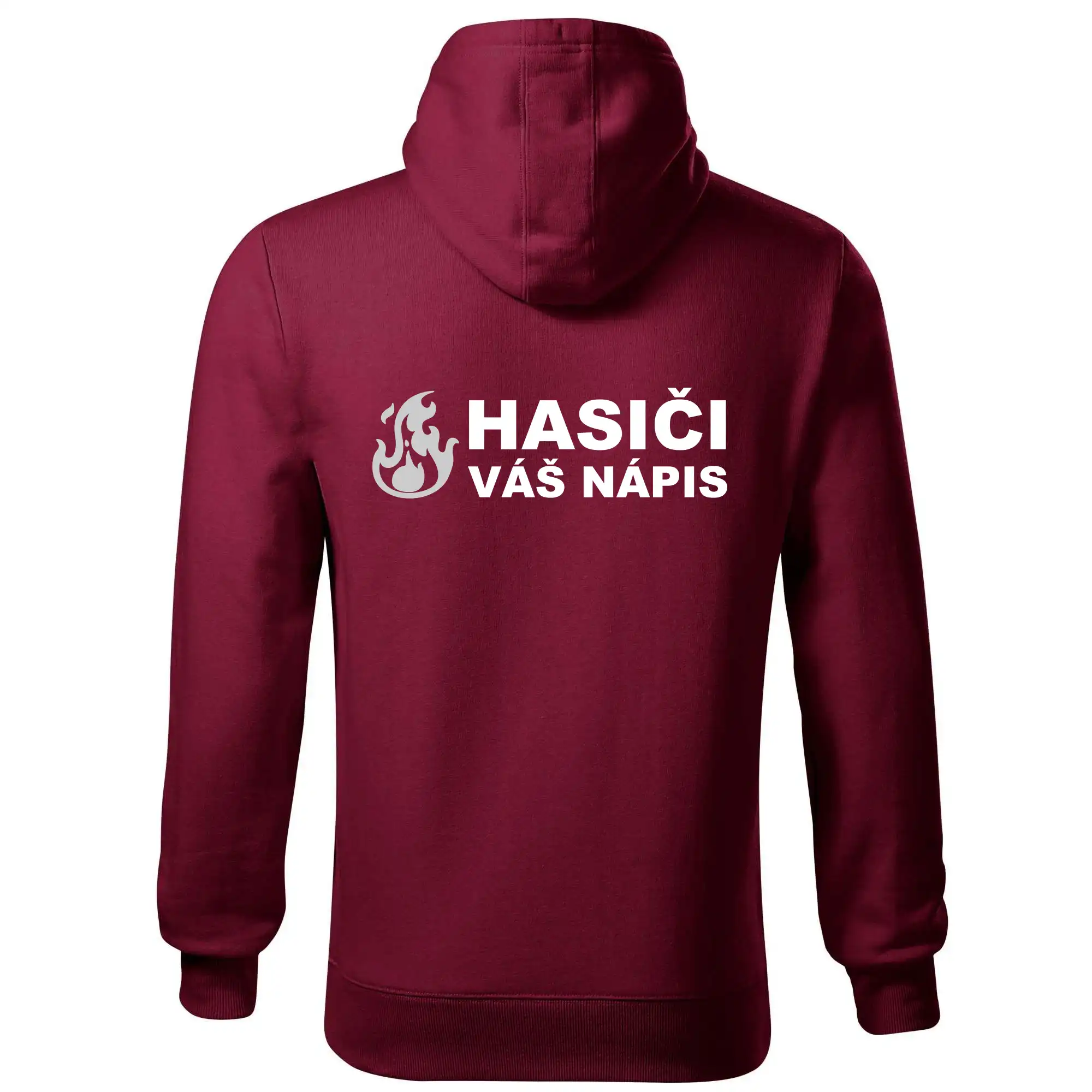 Hasiči REFLEXNÍ (oheň, Firesport, název sboru - vlastní nápis)