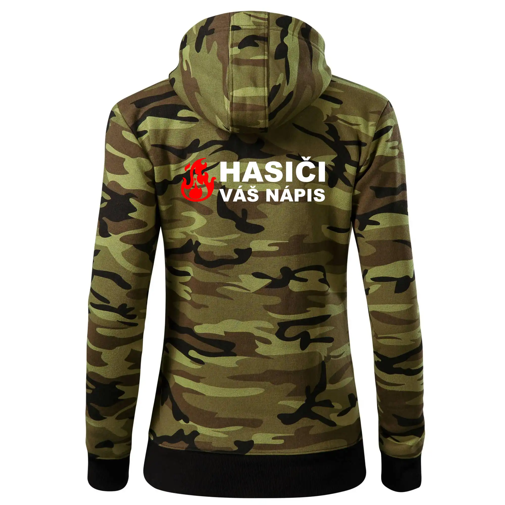 Hasiči (oheň,  Firesport, název sboru - vlastní nápis)