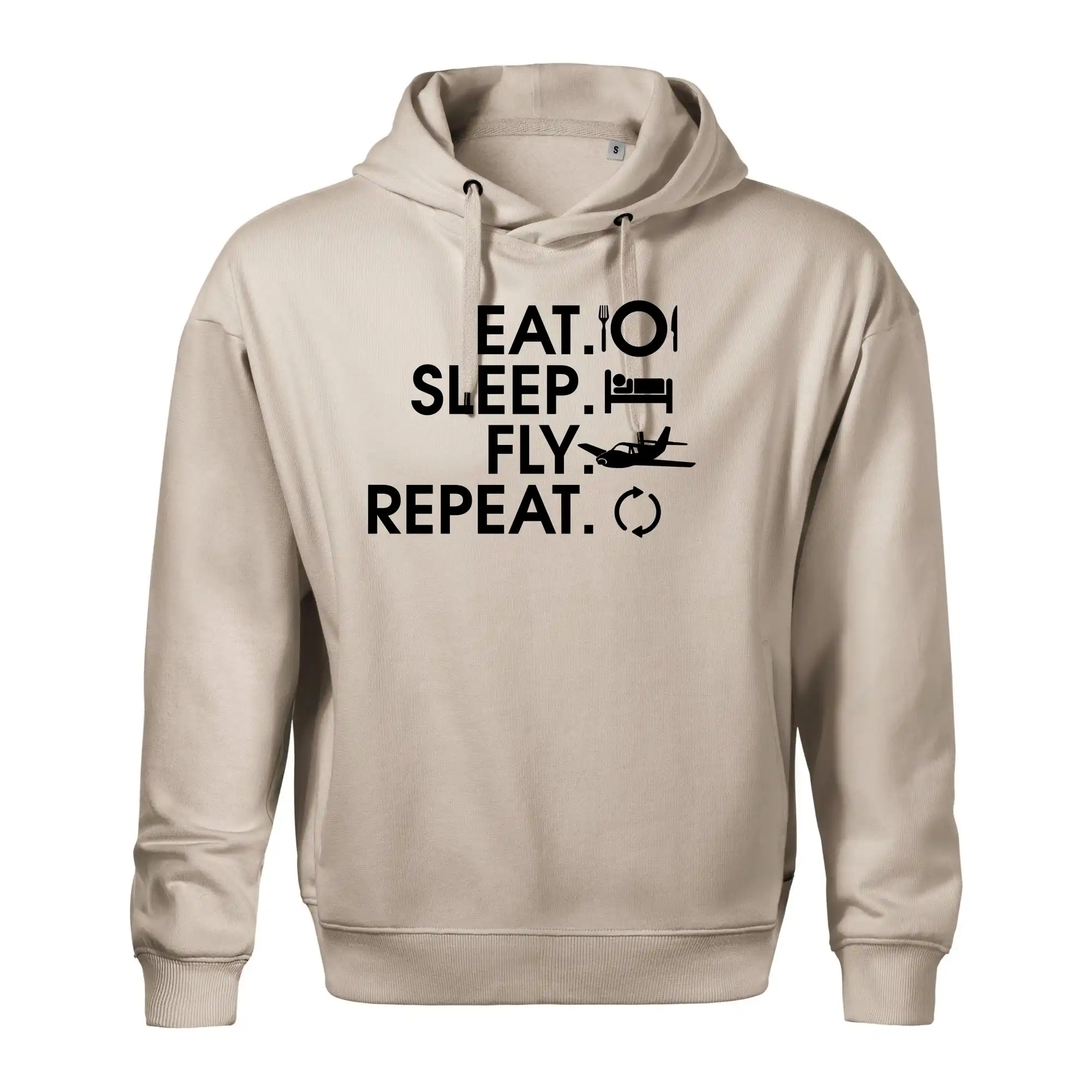 Eat sleep fly repeat