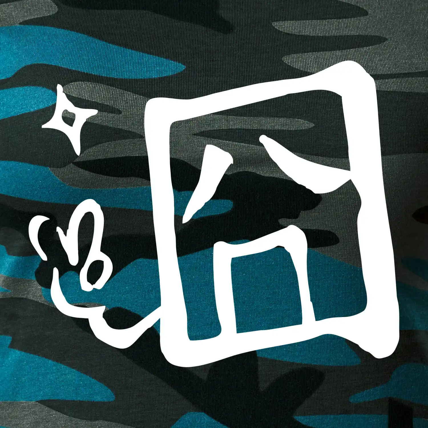 Čínský symbol - smutný