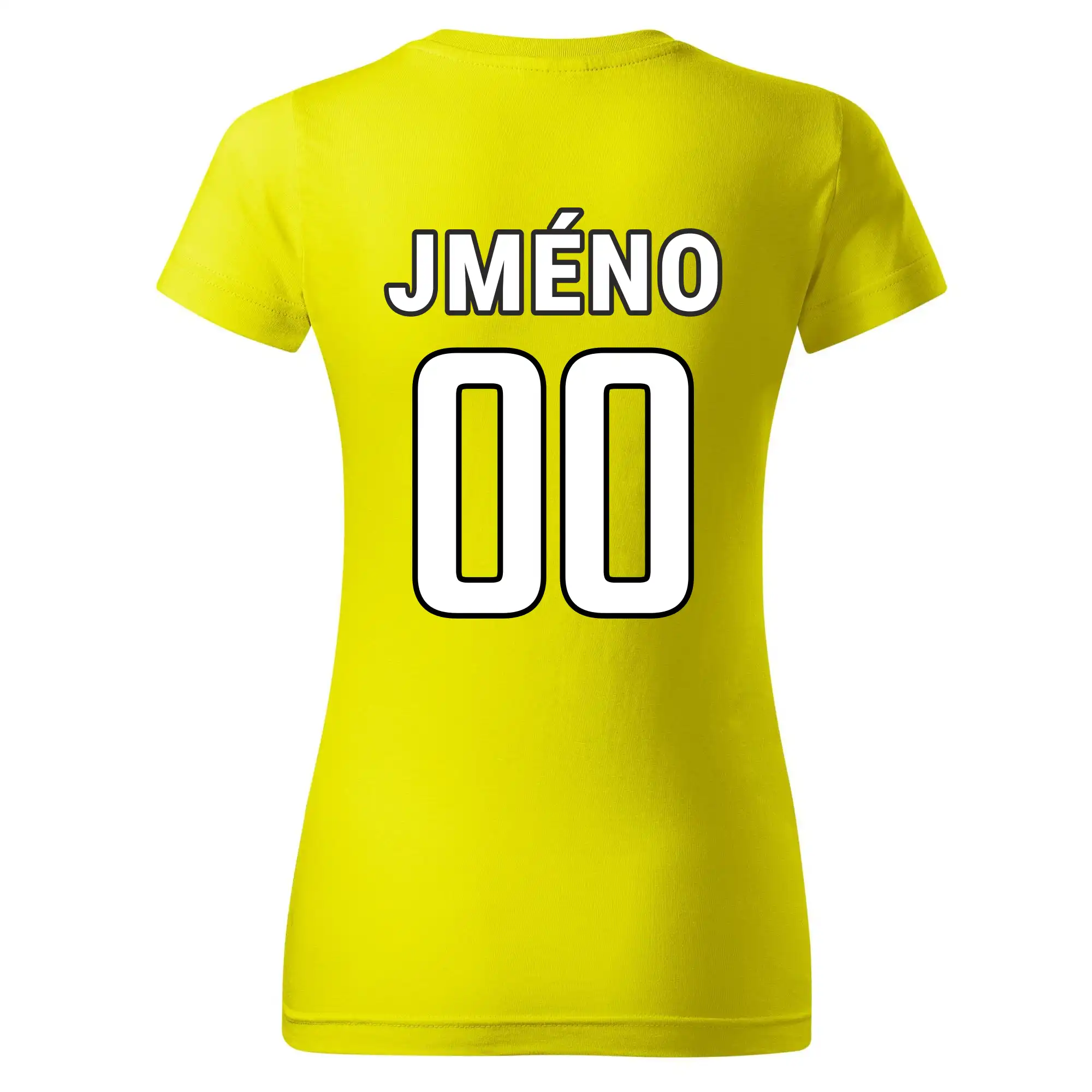 Fotbalový dres - vlastní jméno a číslo