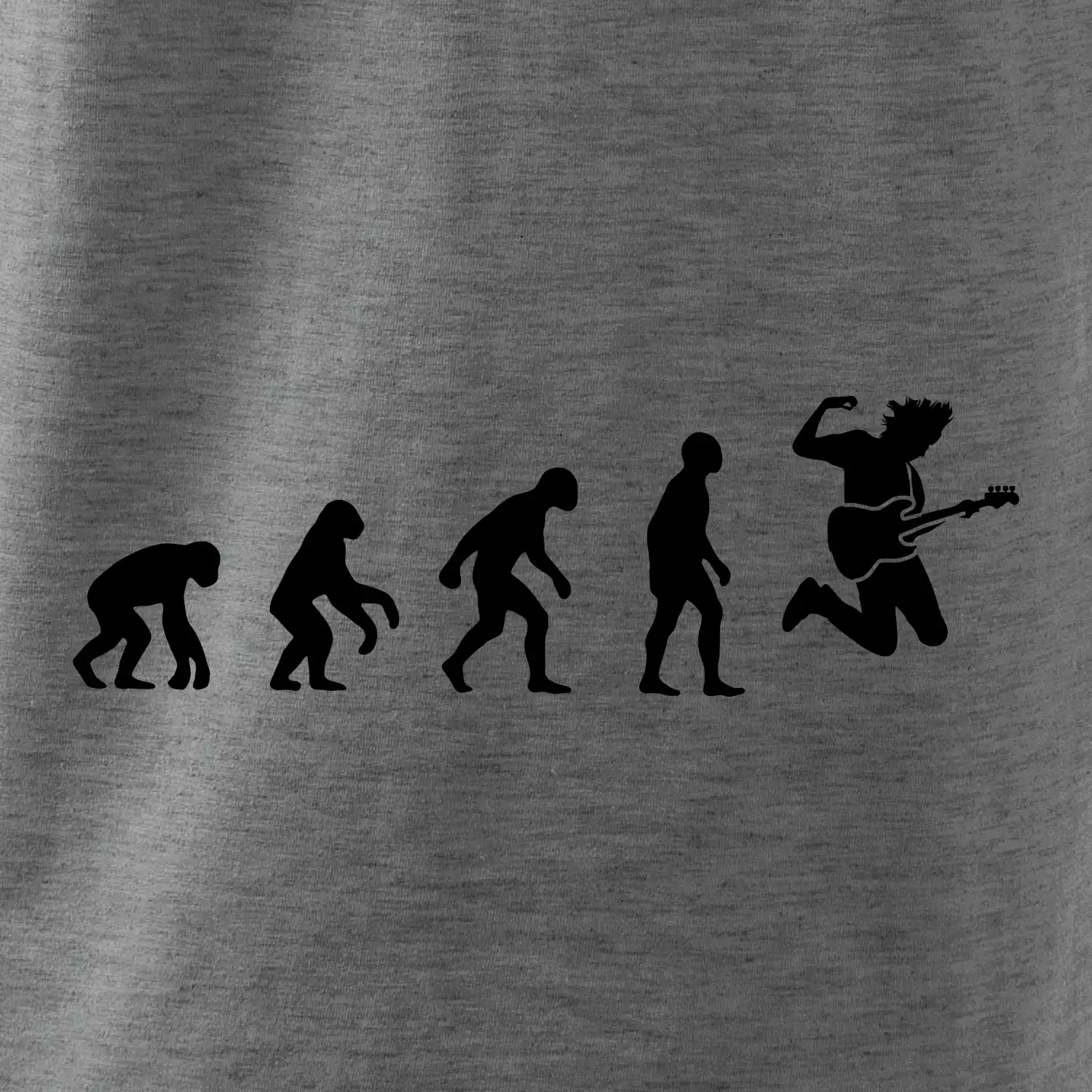 Evoluce kytarista - výskok