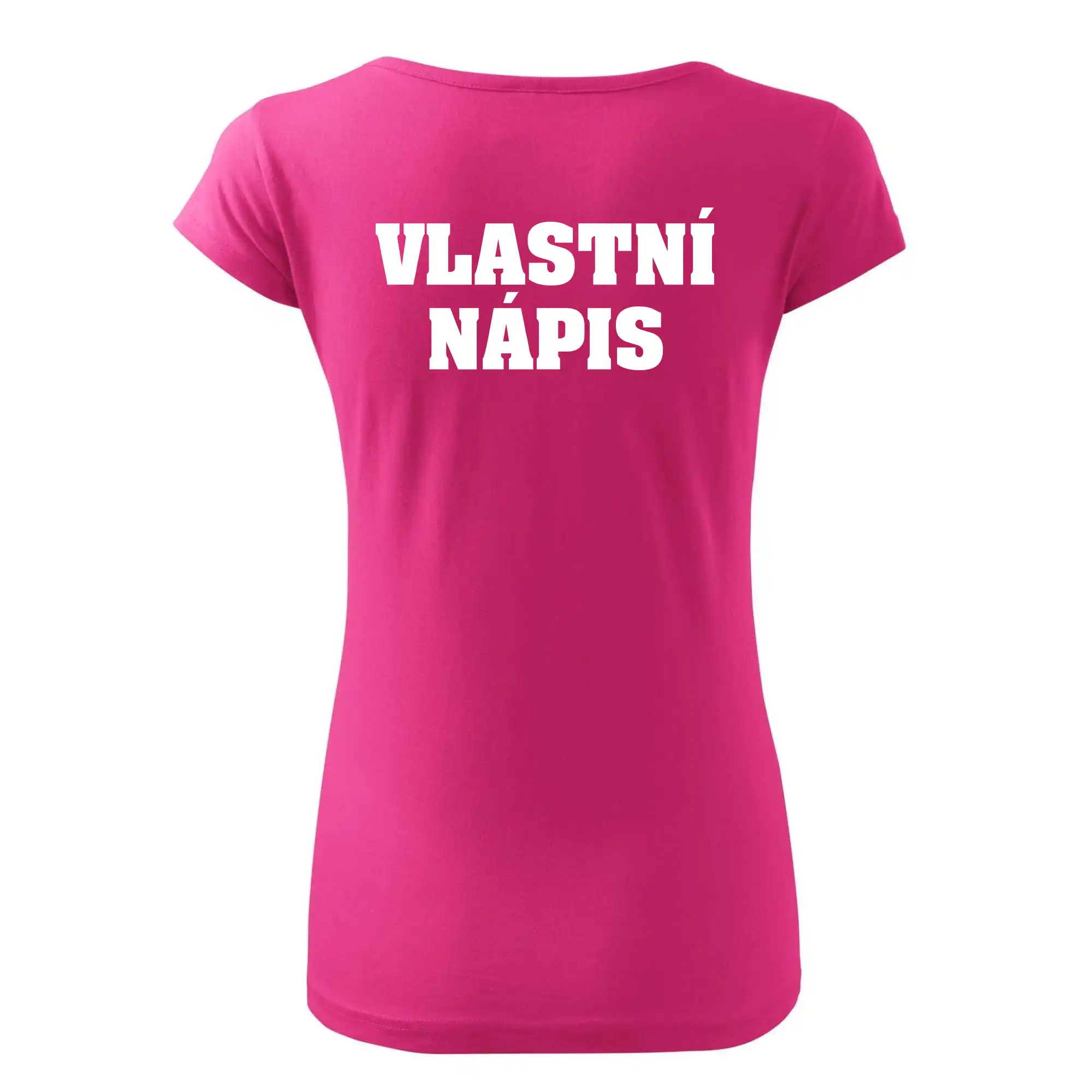 Hvězda života - vlastní nápis vpředu a vzadu