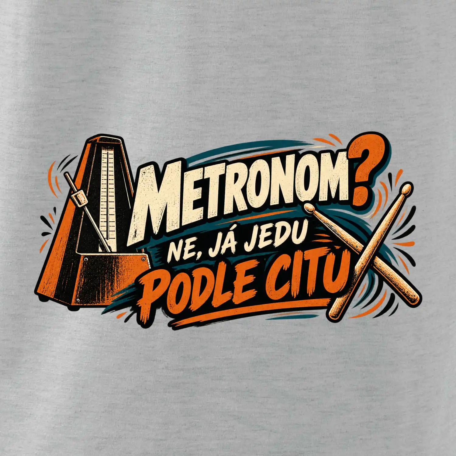 Metronom ne já jedu podle citu - bubenický humor