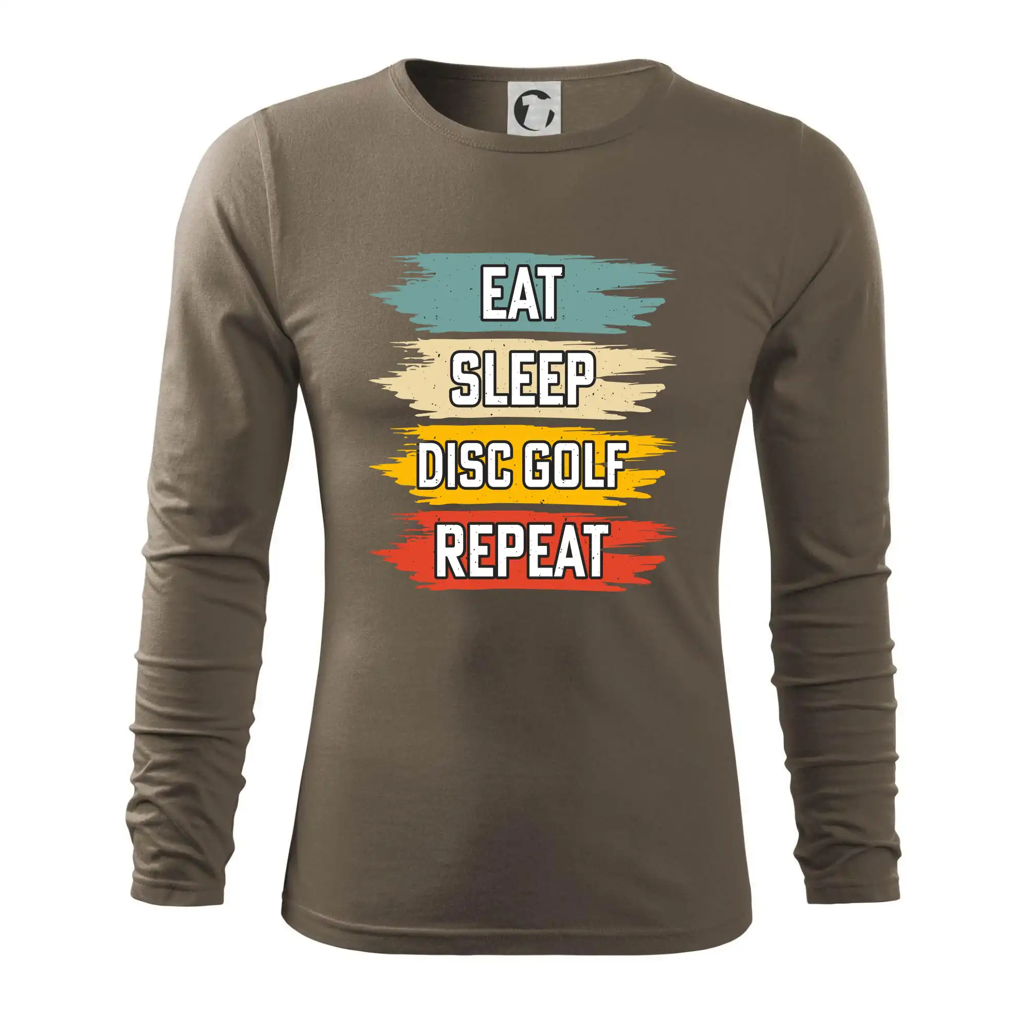 Disc Golf eat sleep barevné