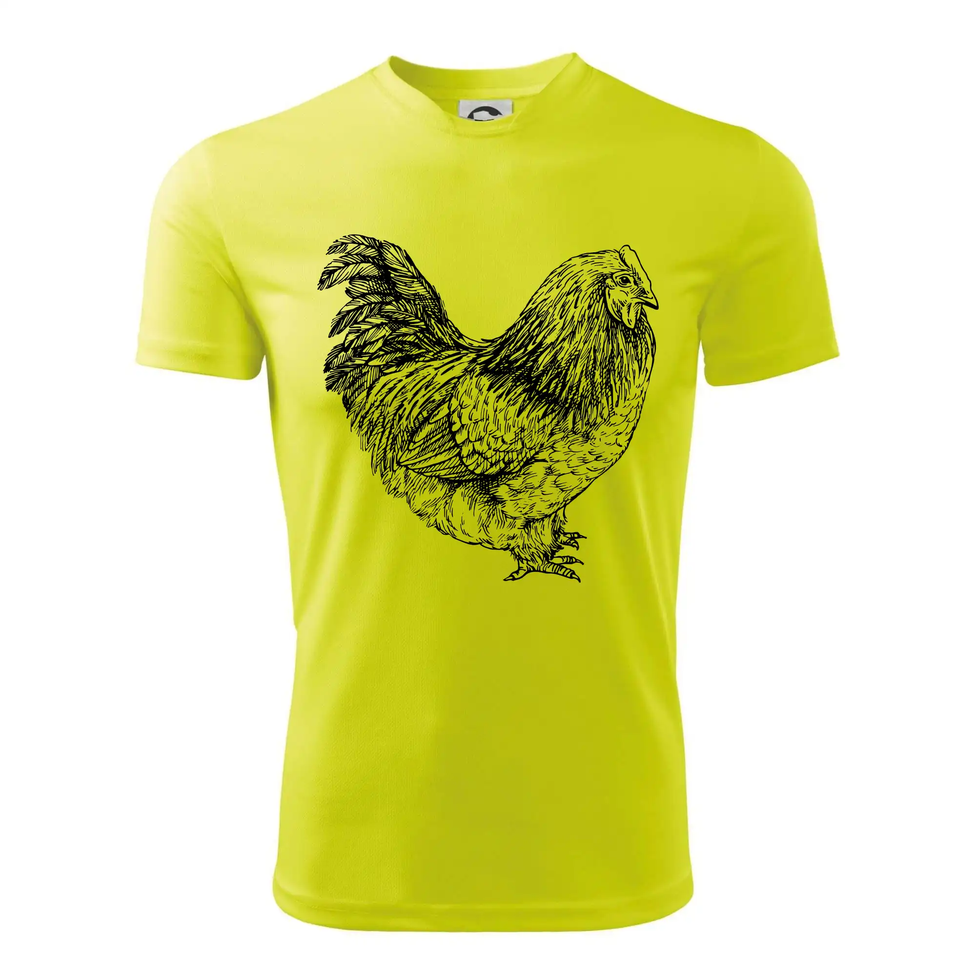 Slepice černobílá