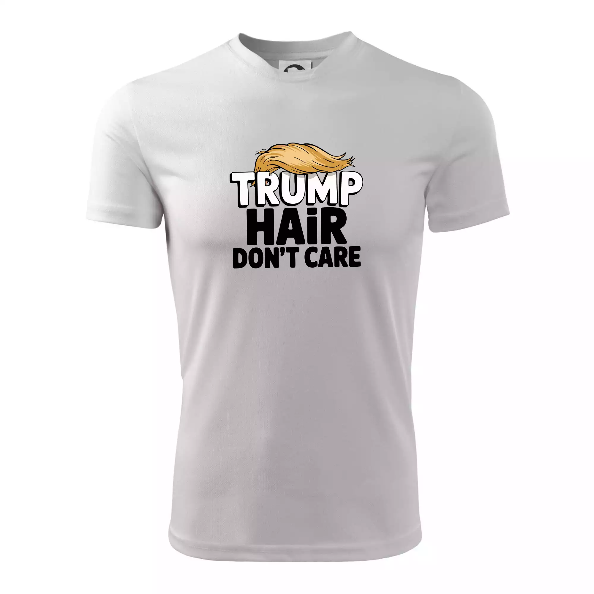 Trump hair dont care