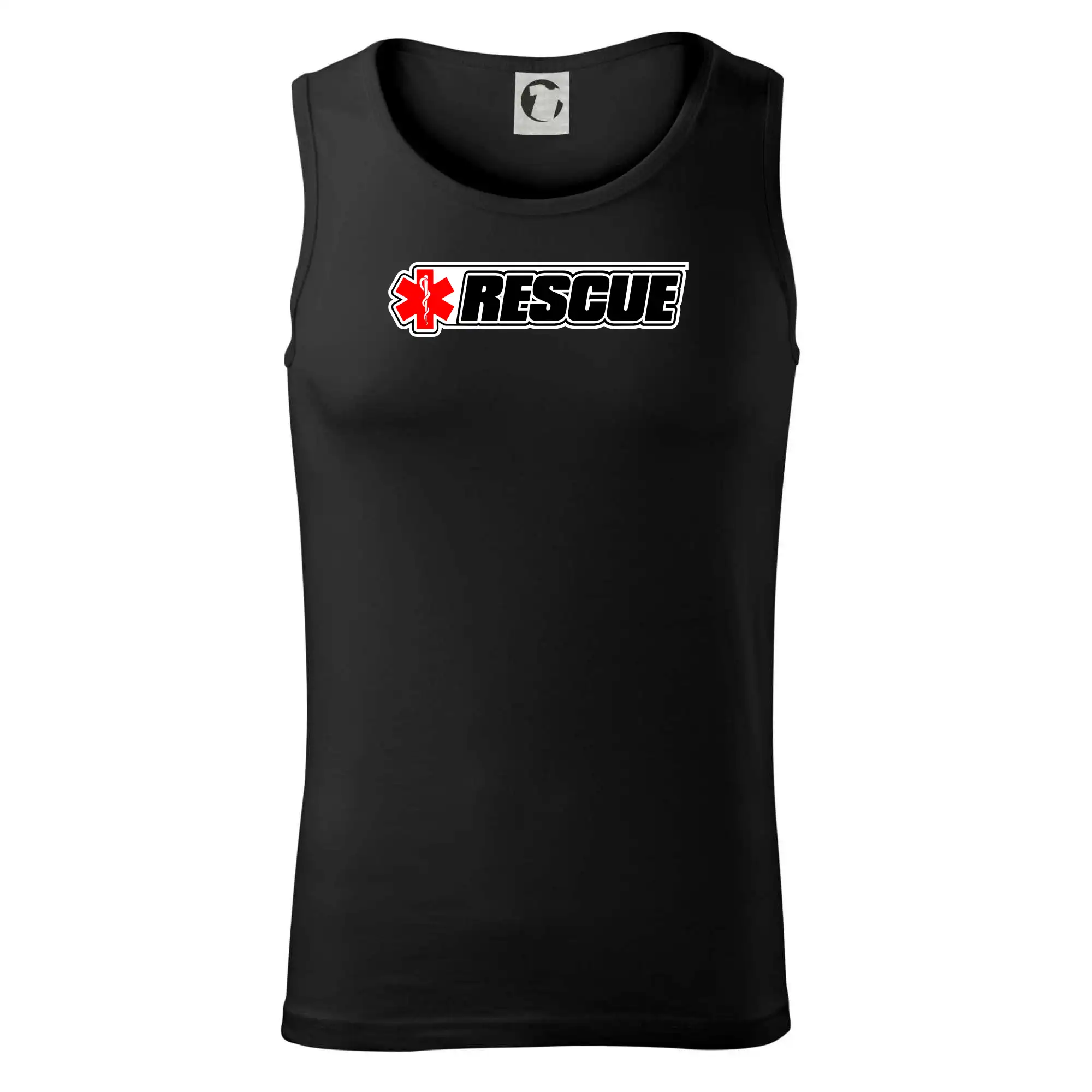 Záchranář rescue kříž červený
