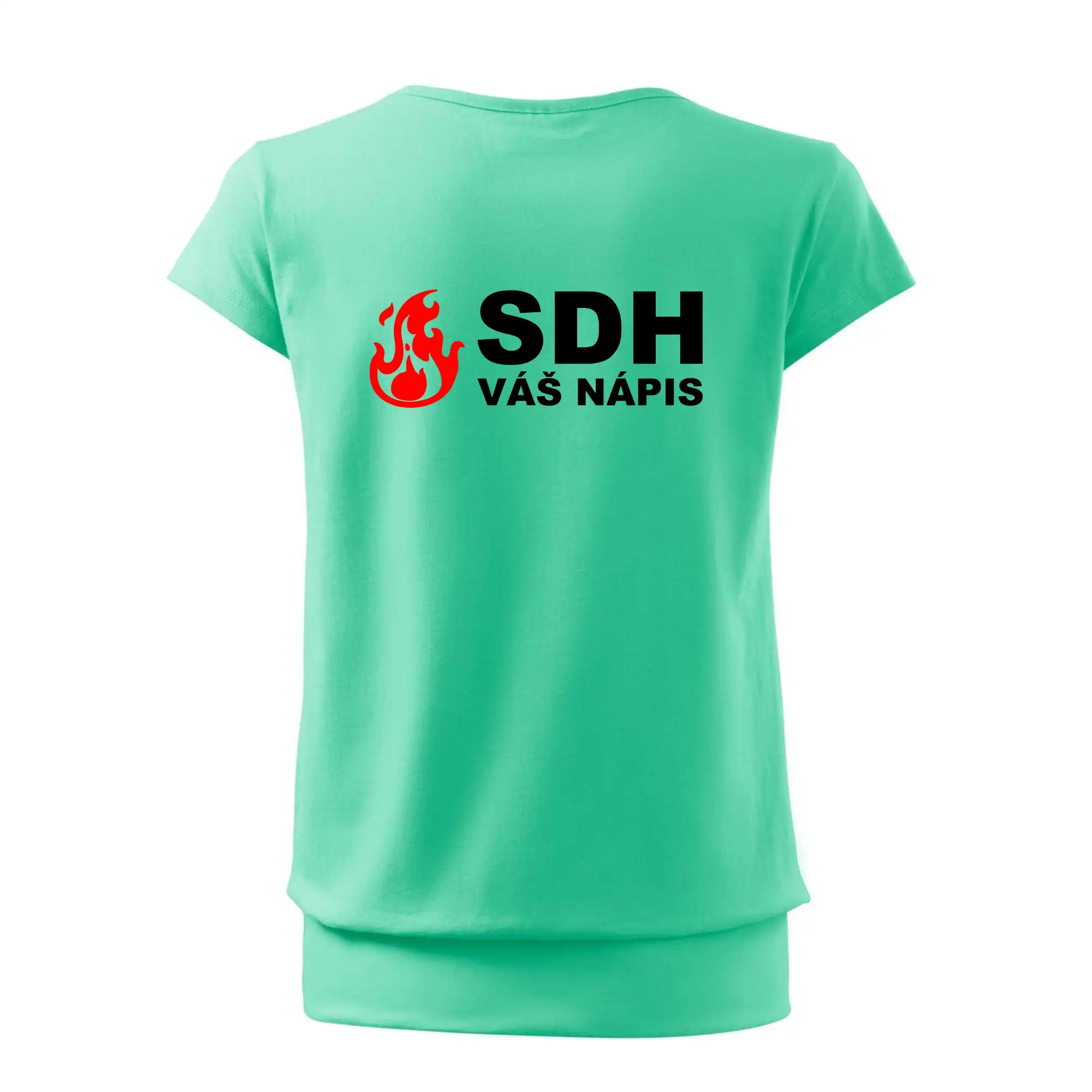 SDH nápis (oheň, firesport, název sboru - vlastní nápis)