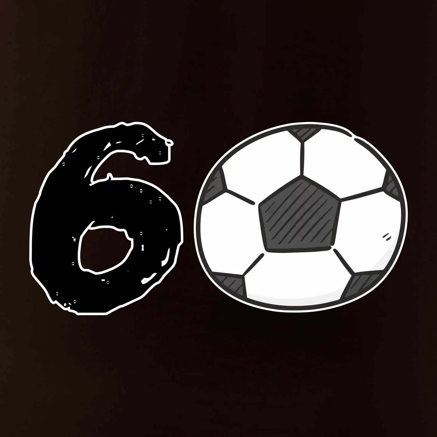 Fotbal kulaté narozeniny 60