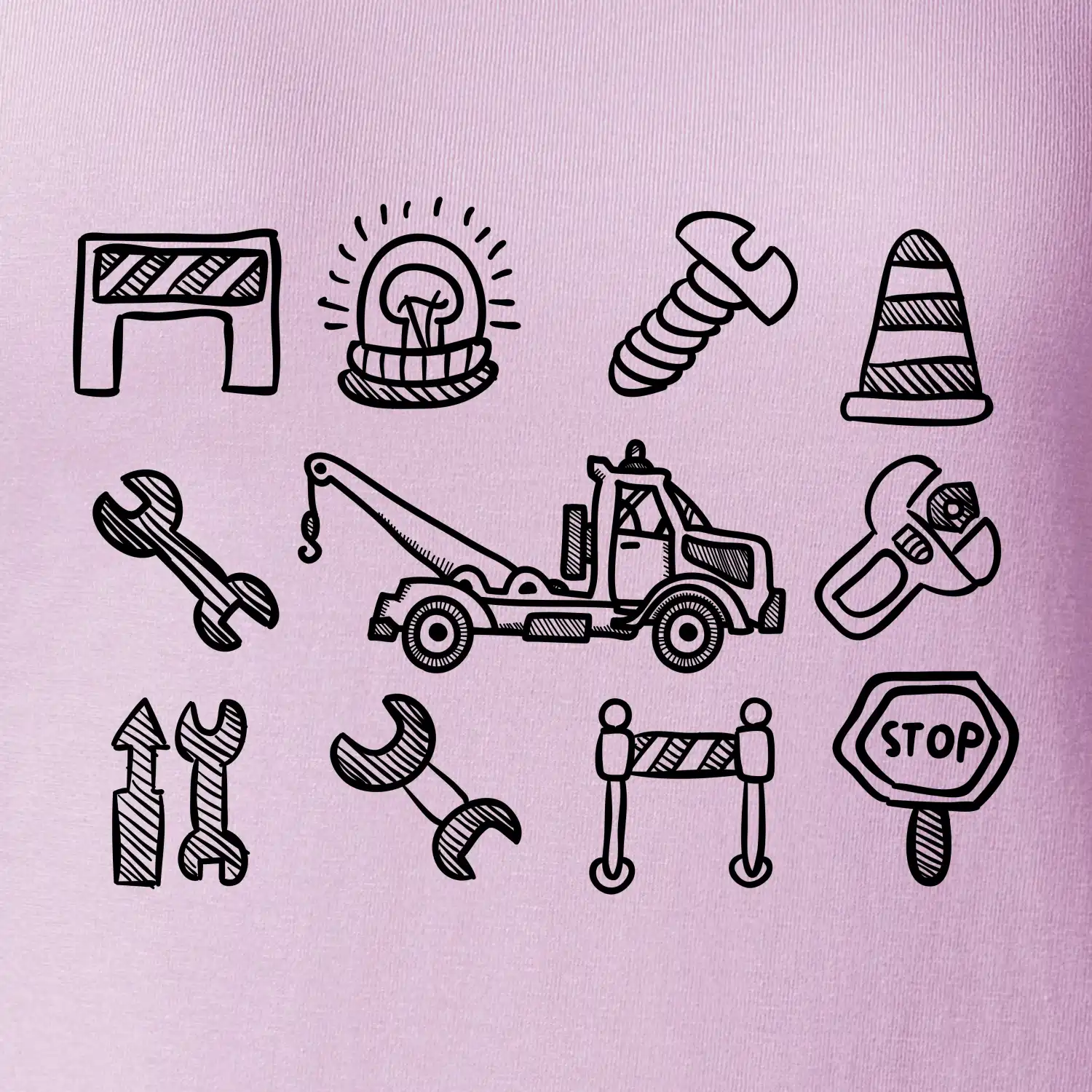 Odtahová služba - ikony