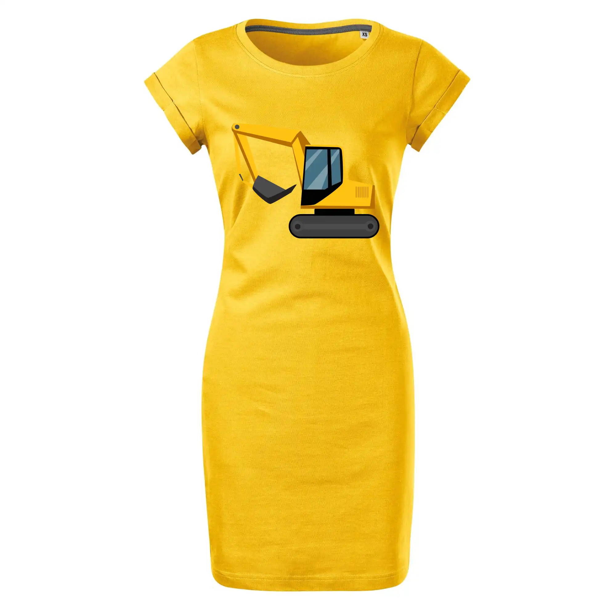 Bagr bez nápisu  z boku