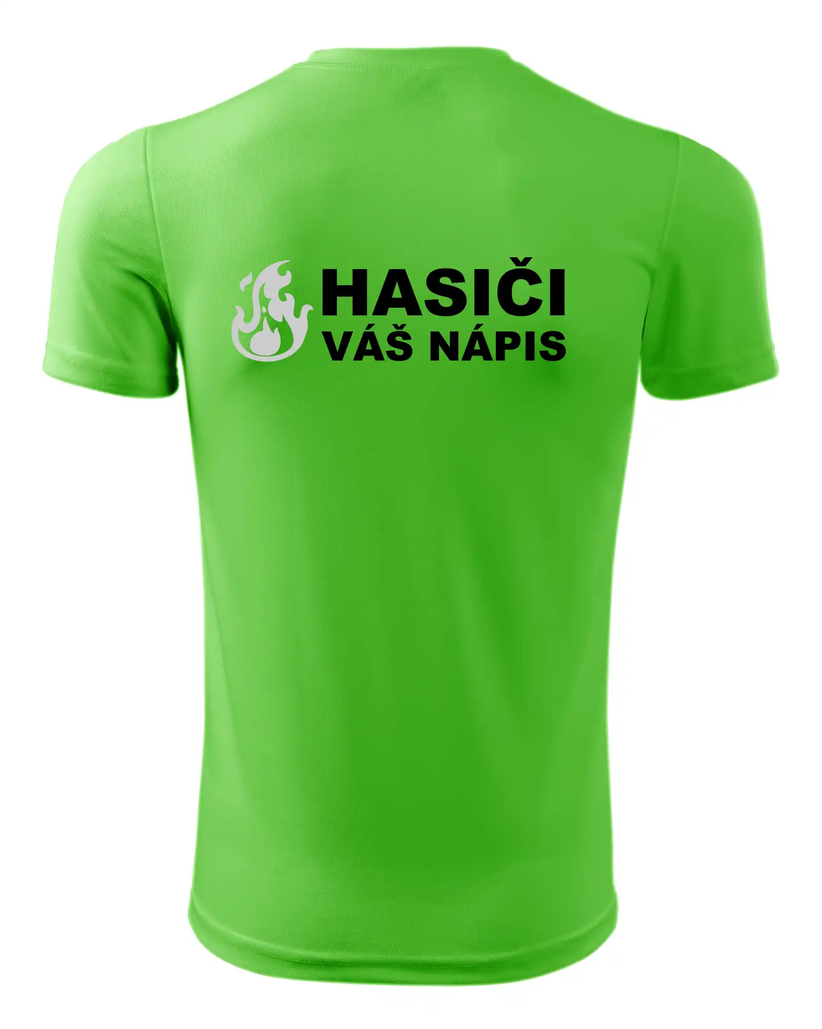 Hasiči REFLEXNÍ (oheň, Firesport, název sboru - vlastní nápis)