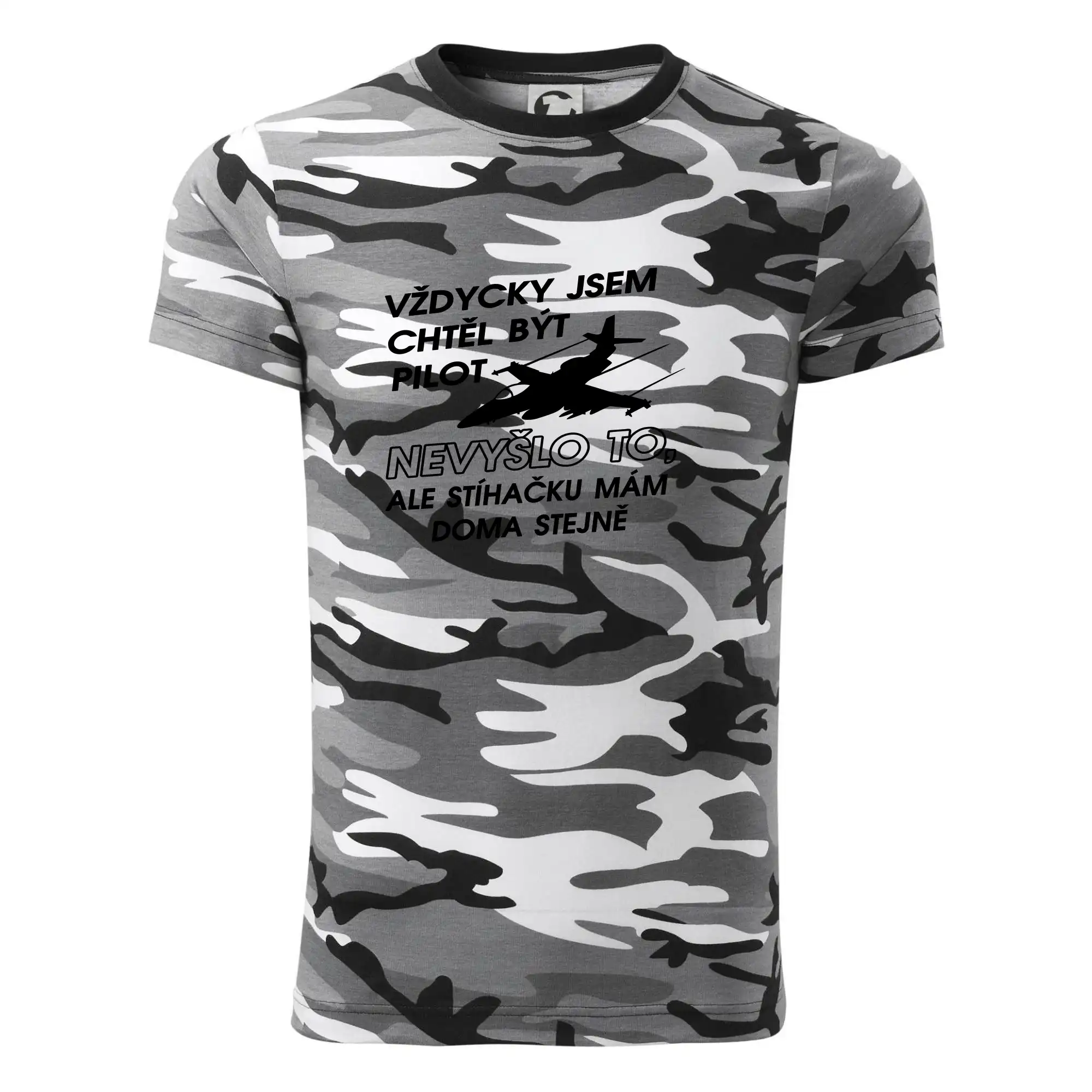 Chtěl jsem být pilot stíhačku mám doma