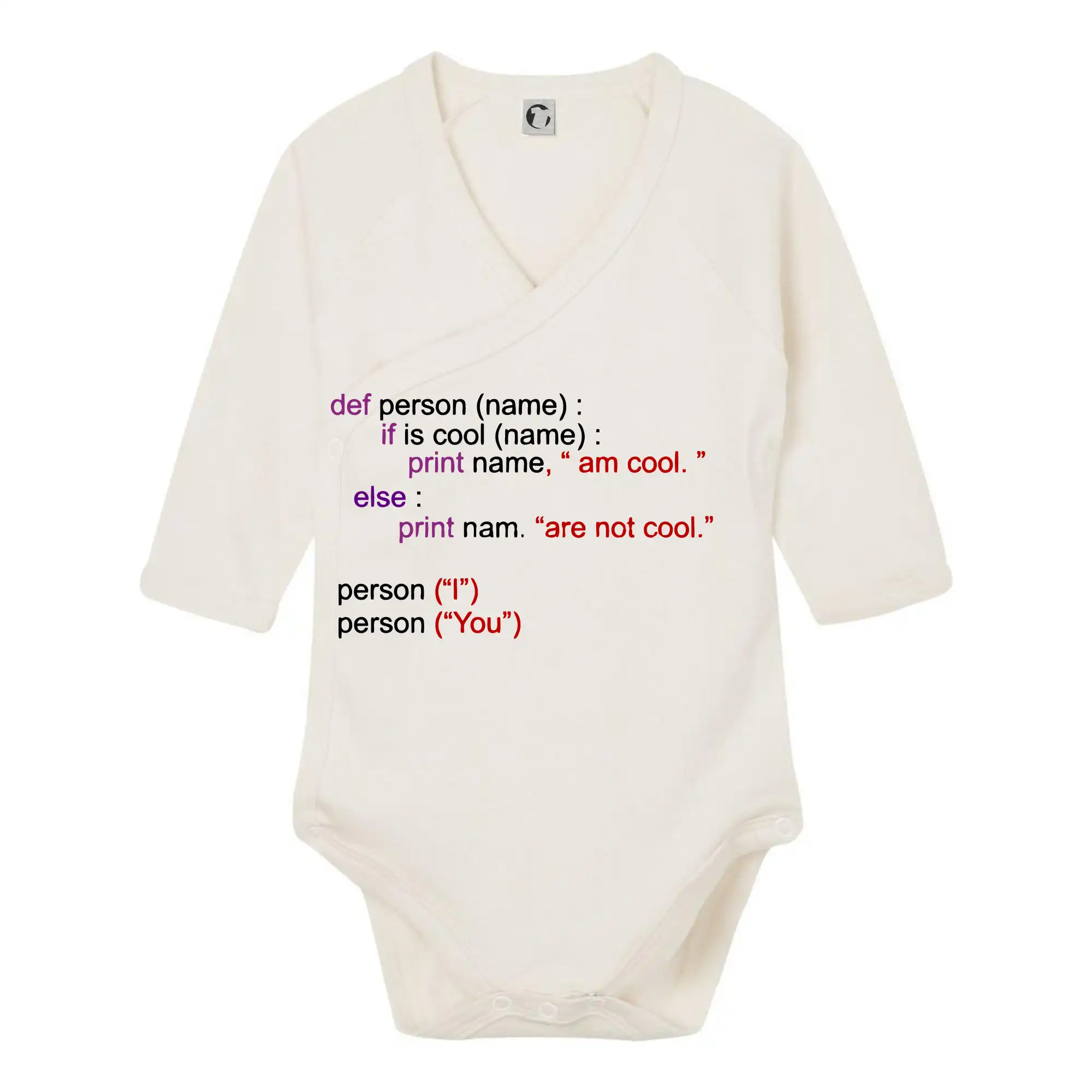 Python I am cool, You are not cool