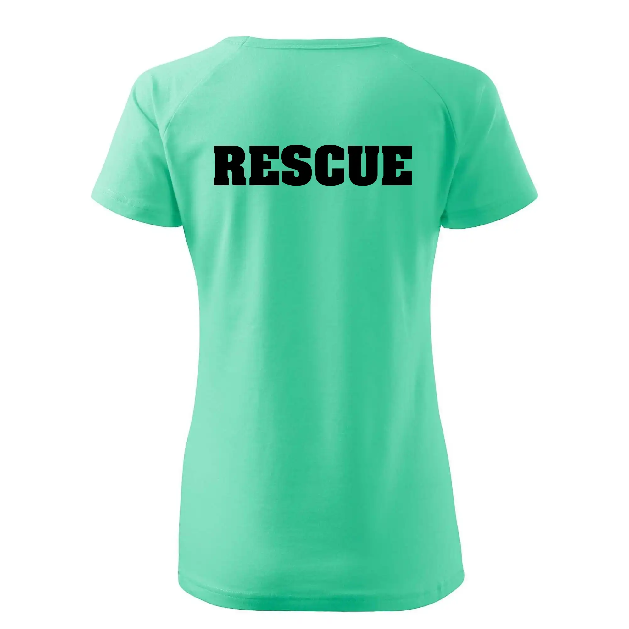 Rescue - Hvězda na prsu +  nápis na zádech