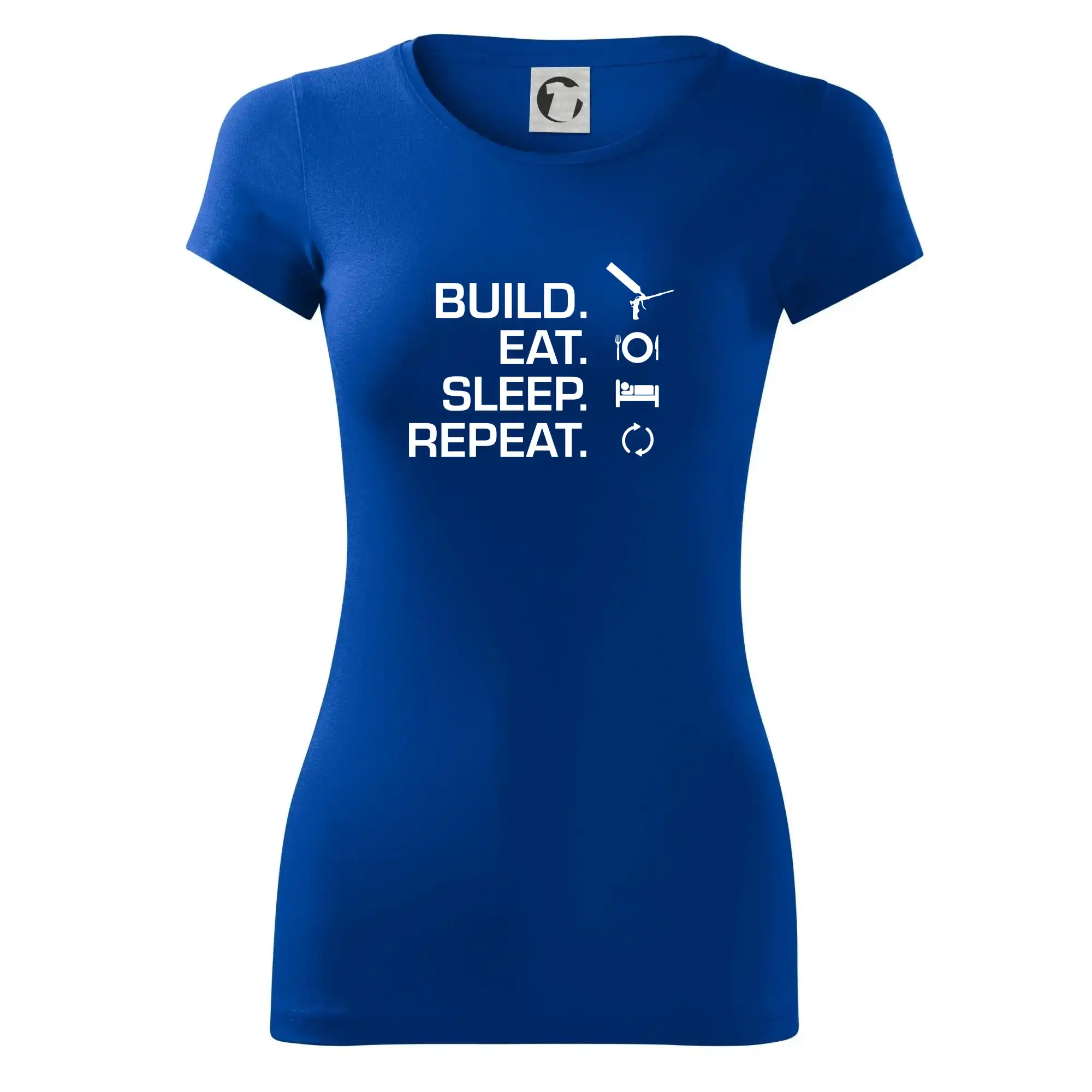 Build eat sleep repeat - montážní pěna