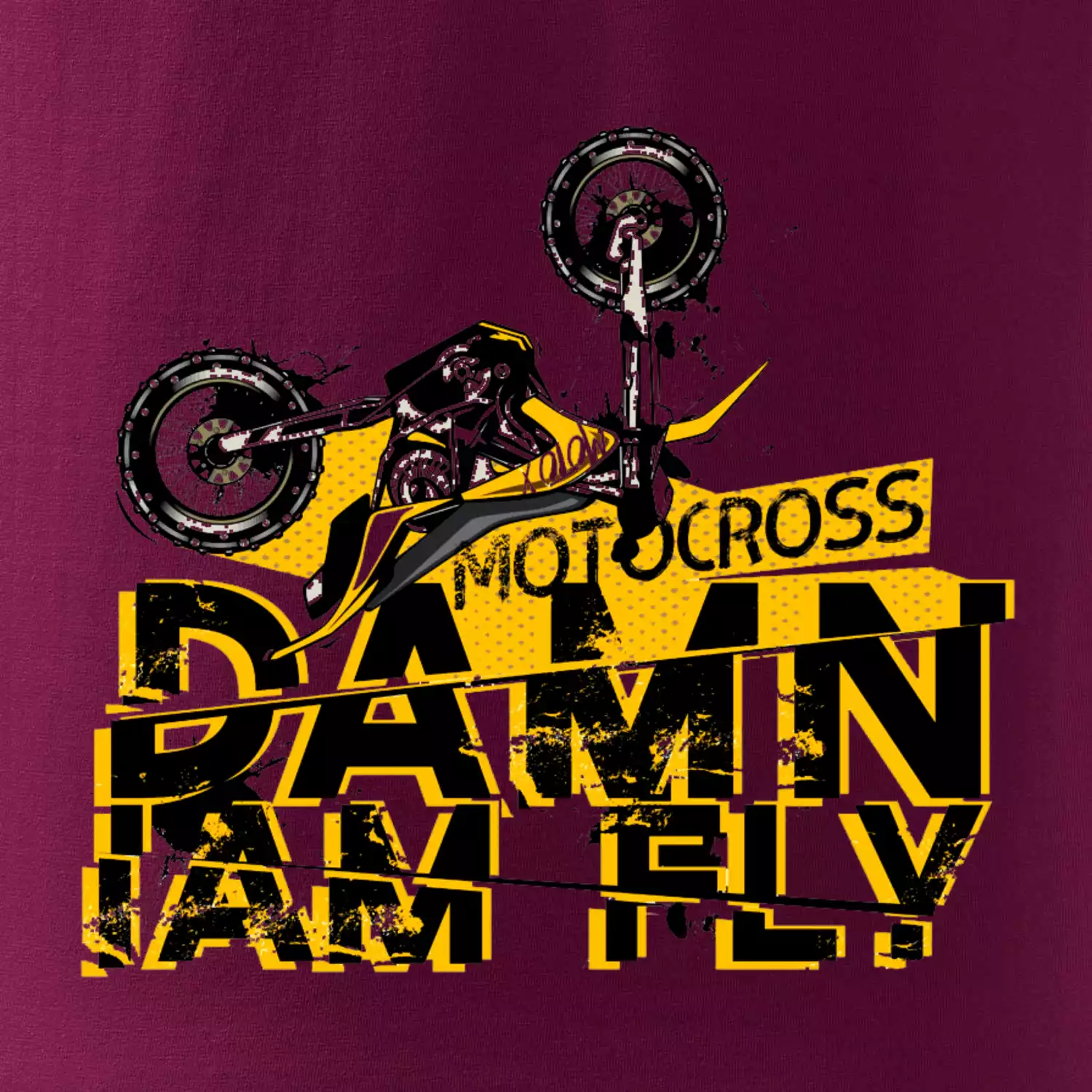 Motocross damn iam fly