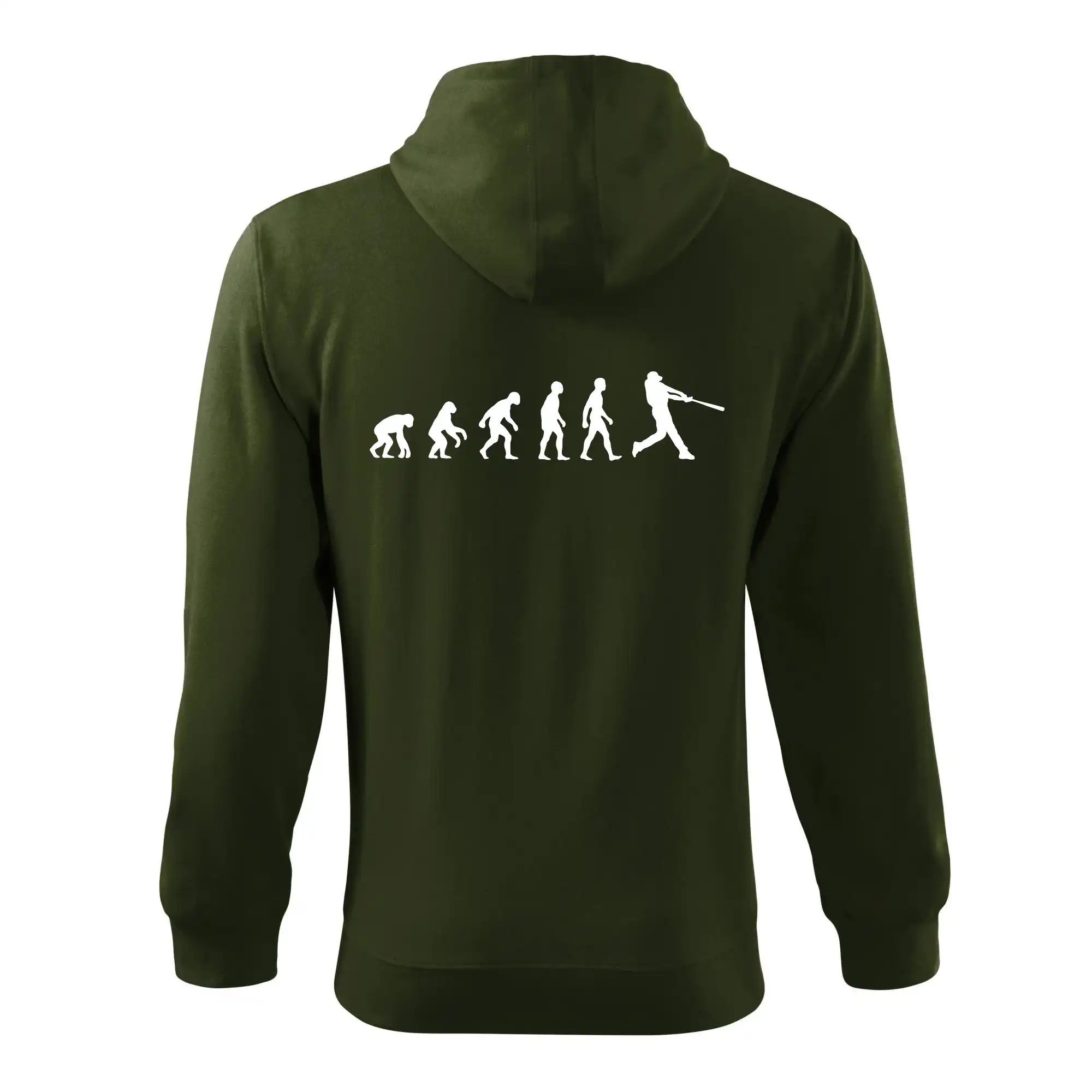 Evoluce baseball pálkař odpal